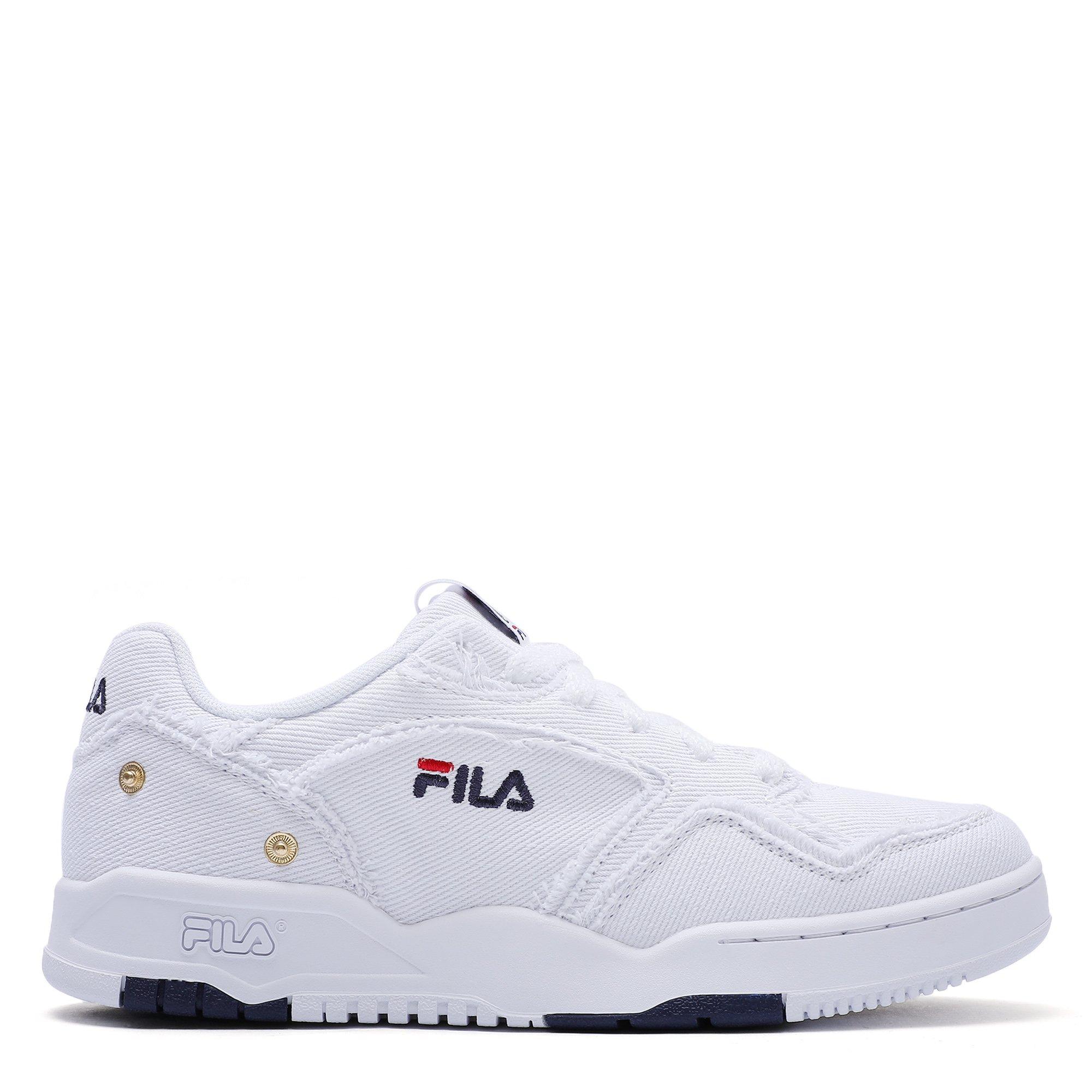 Wht/Wht/Wht - Fila - Match OG White Denim Adults Shoes - 1