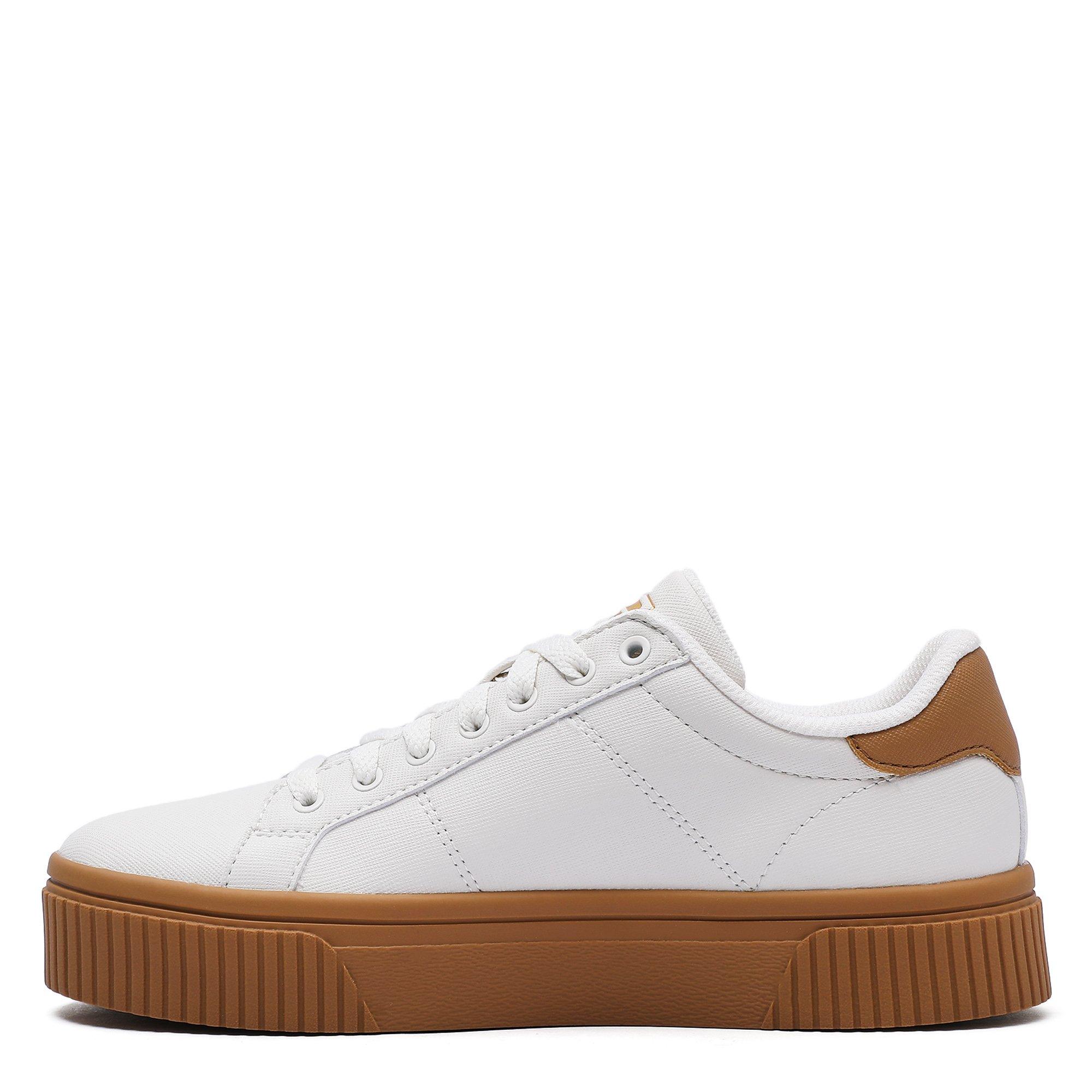 Wht/Brwn/Yellow - Fila - Court Deluxe Bold Old Money Theme Pack Womens Shoes - 2