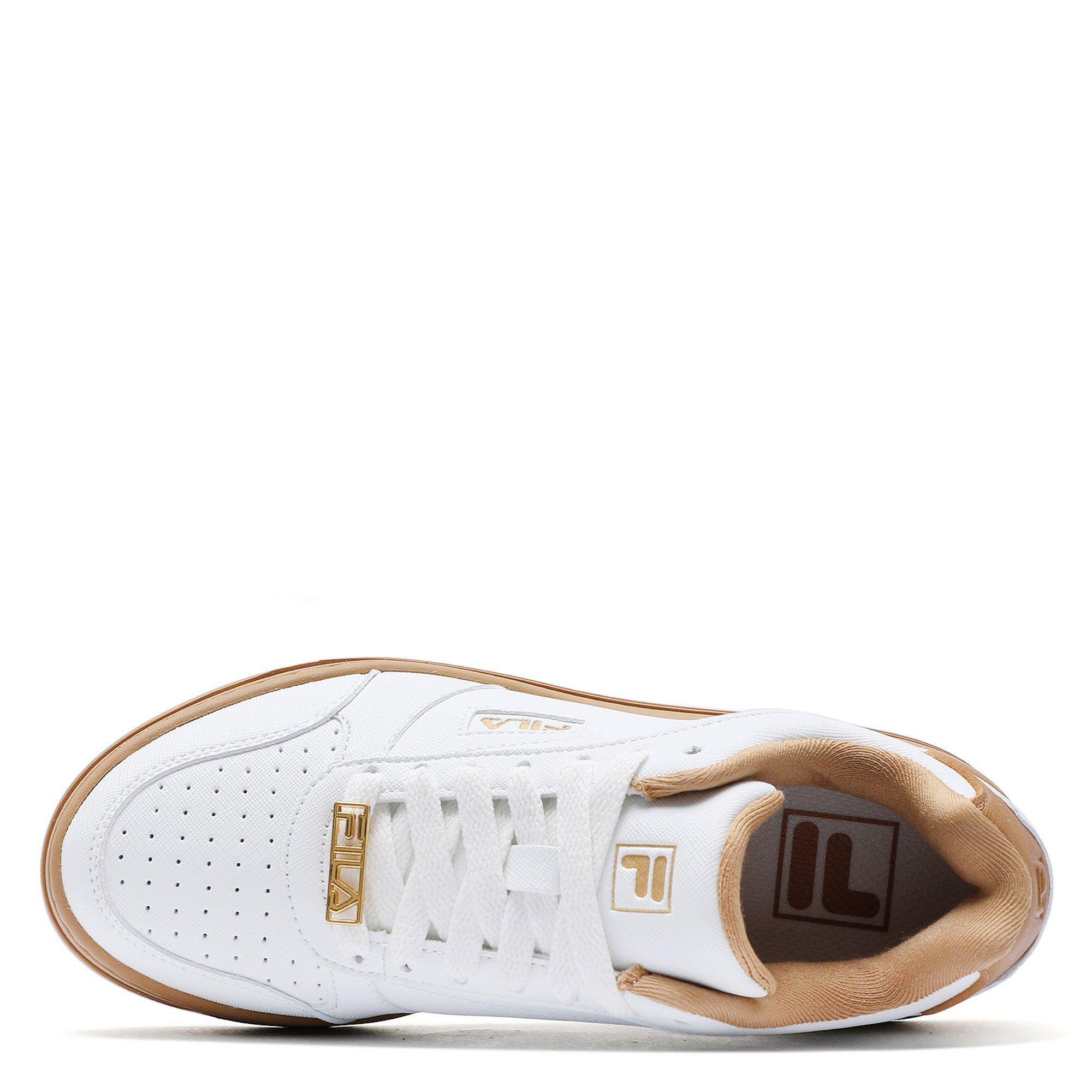 Wht/Brwn/Yellow - Fila - FILA Targa Classic Old Money Theme Pack Adults Shoes - 4