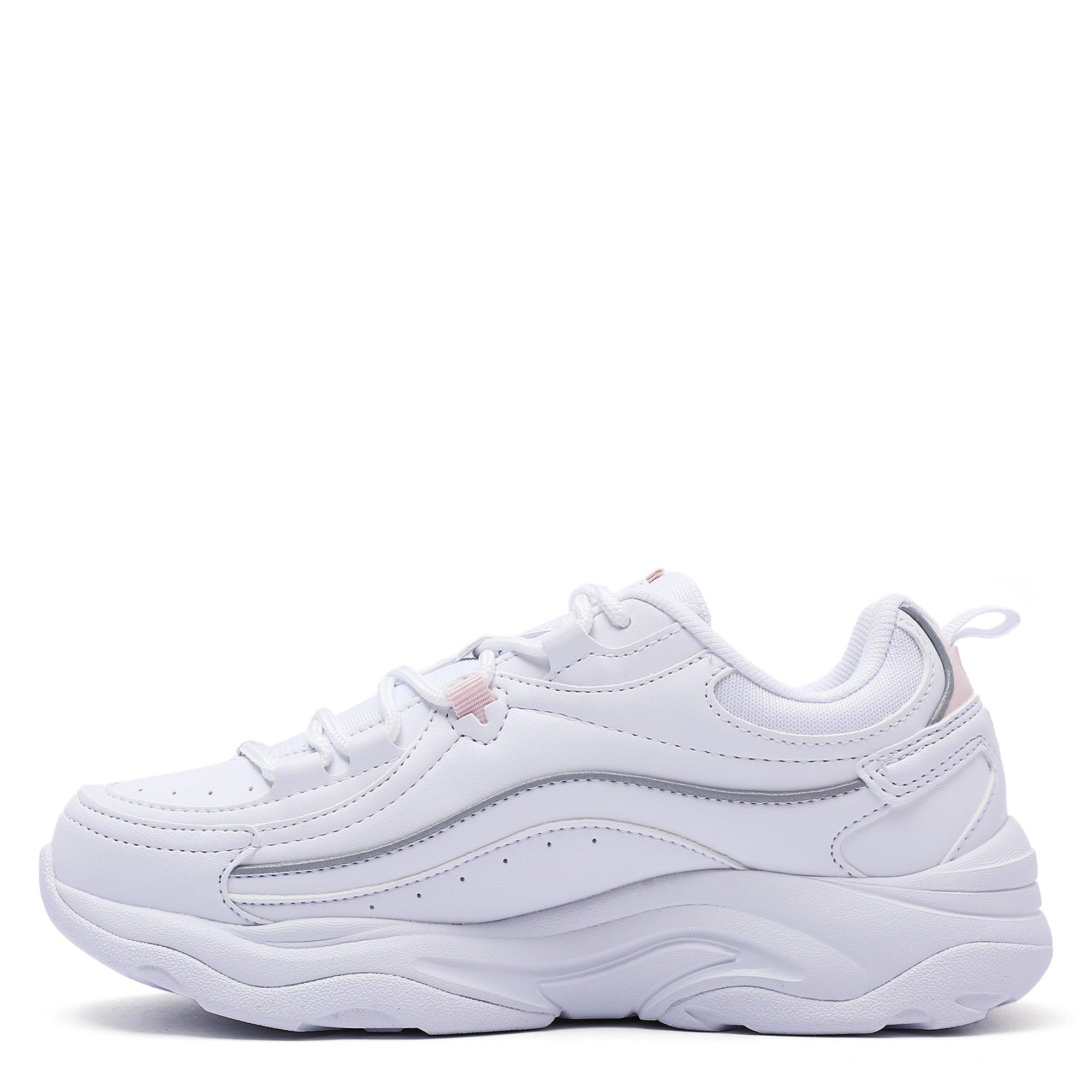 WHT/PNK/WHT - Fila - Ray Wave Womens Shoes - 2
