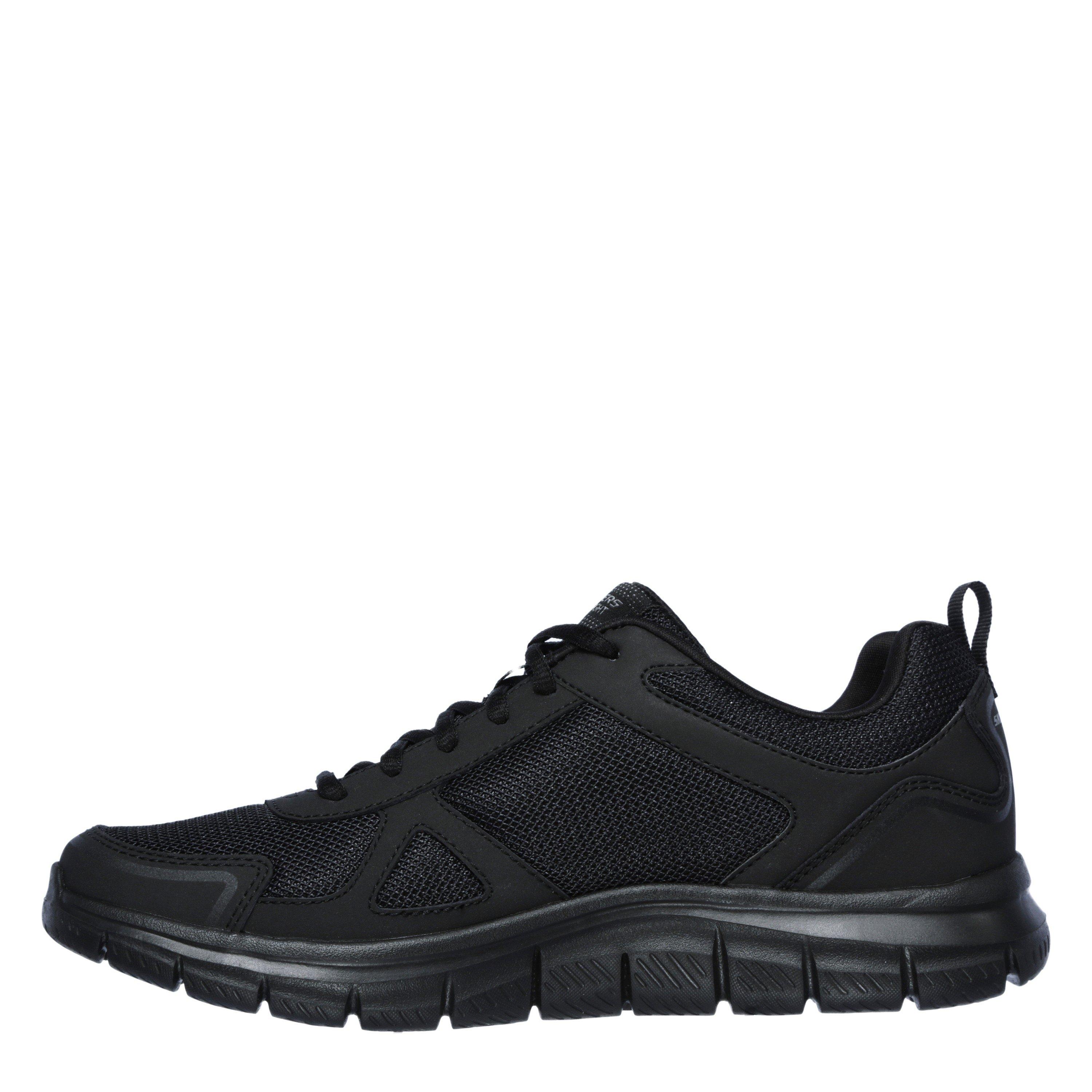Preto - Skechers - Lace Up Jogger W Memory Foam Low-Top Trainers Mens - 2