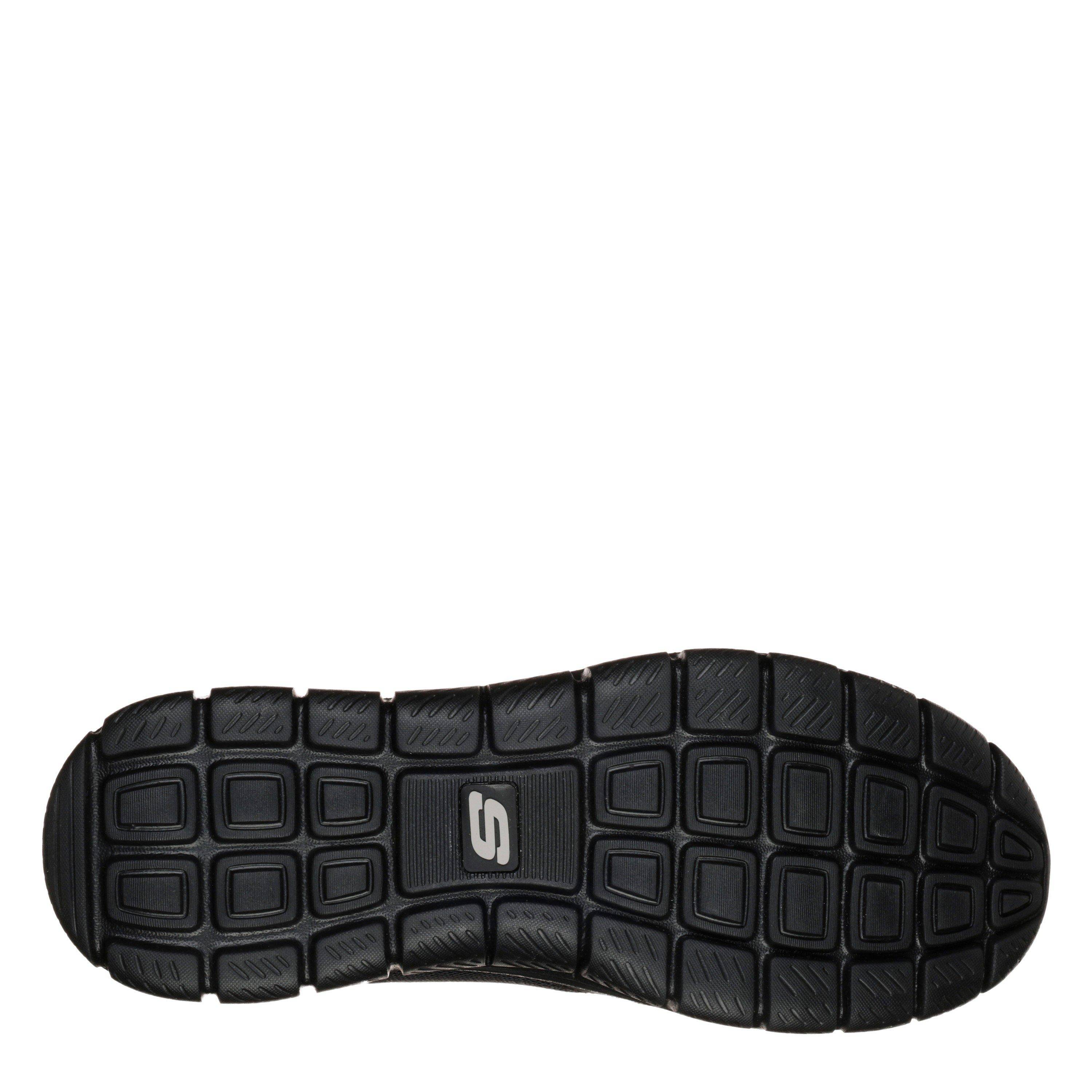 Preto - Skechers - Lace Up Jogger W Memory Foam Low-Top Trainers Mens - 5