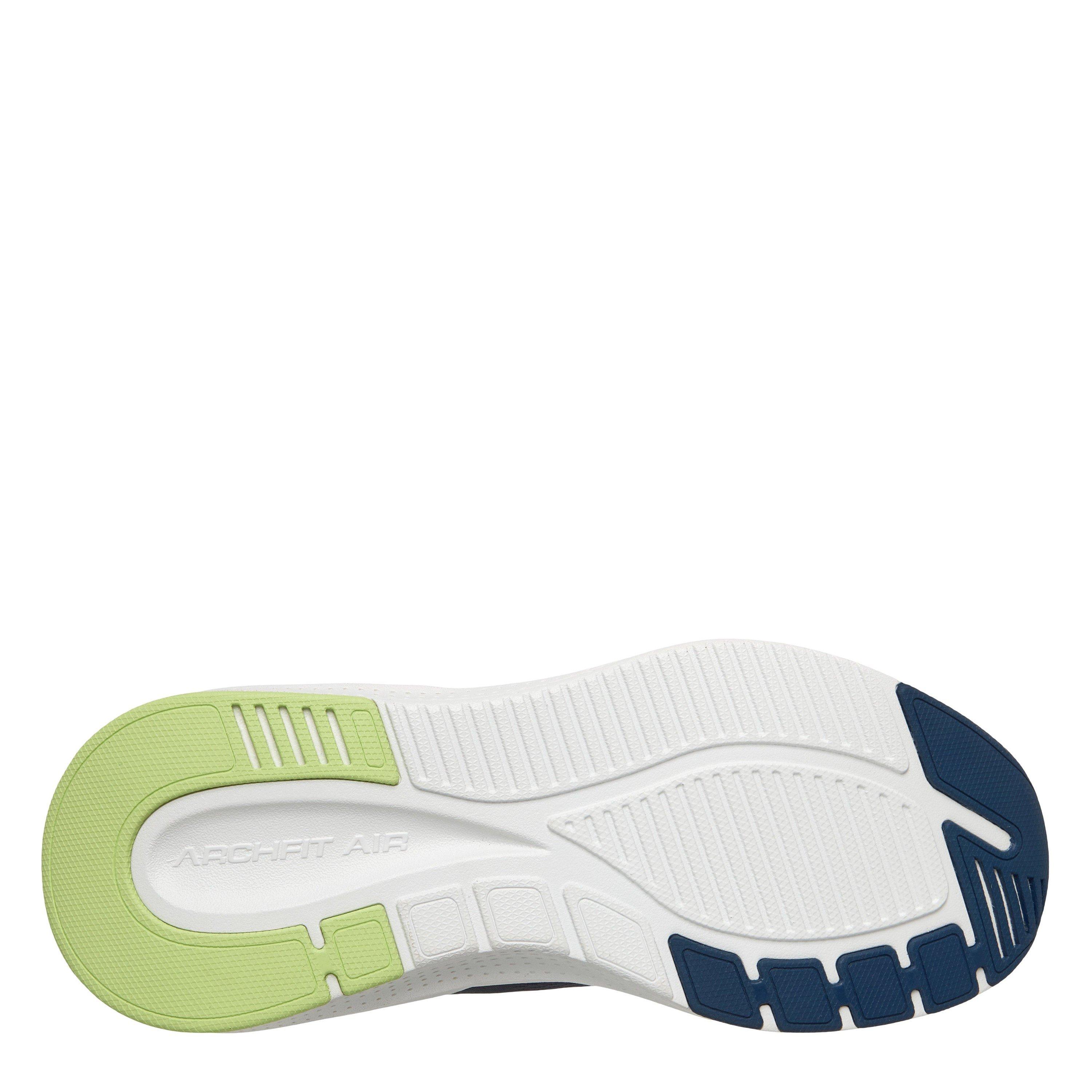 Marina/Lima - Skechers - Men's Casual Low-Top Trainers - 4