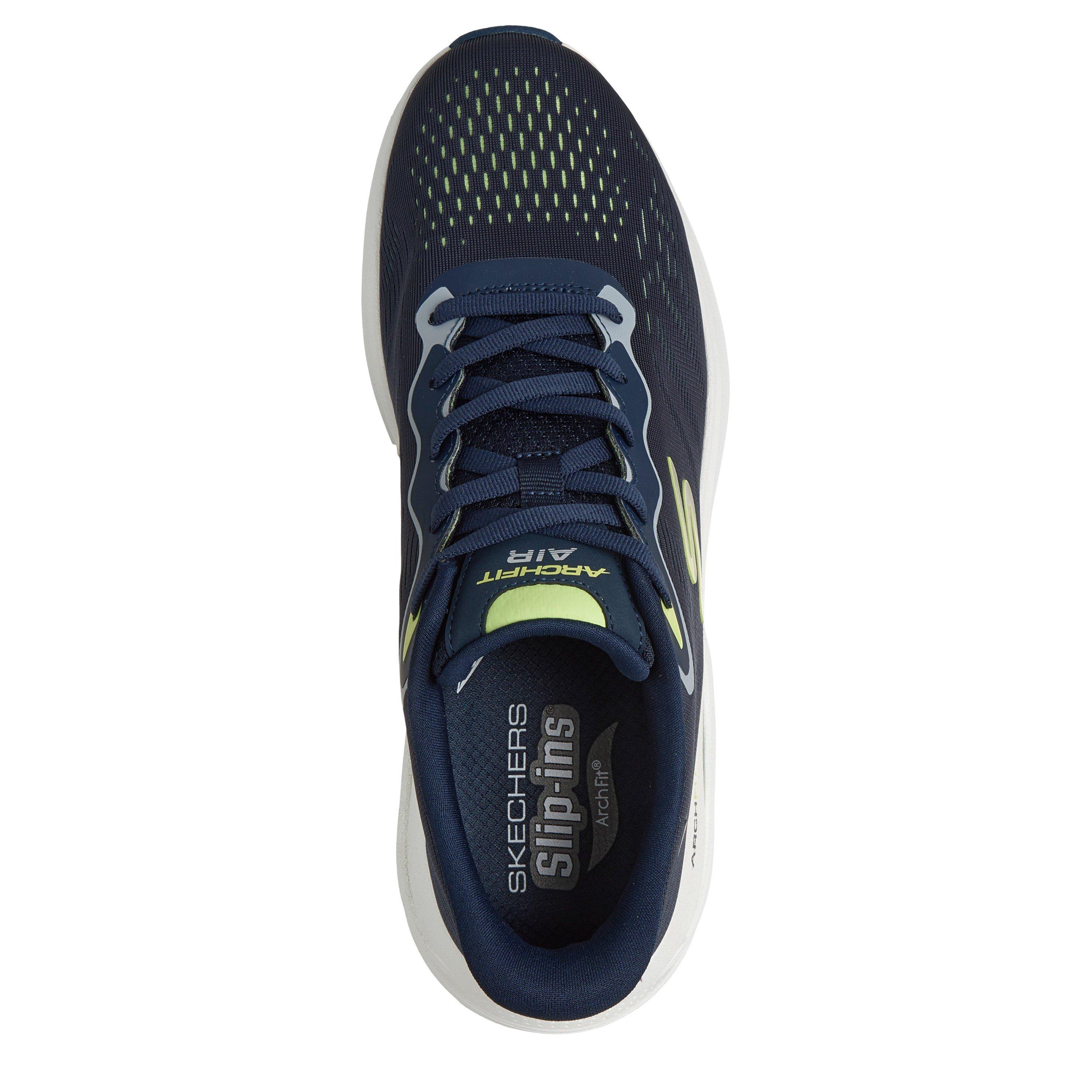 Marina/Lima - Skechers - Men's Casual Low-Top Trainers - 5