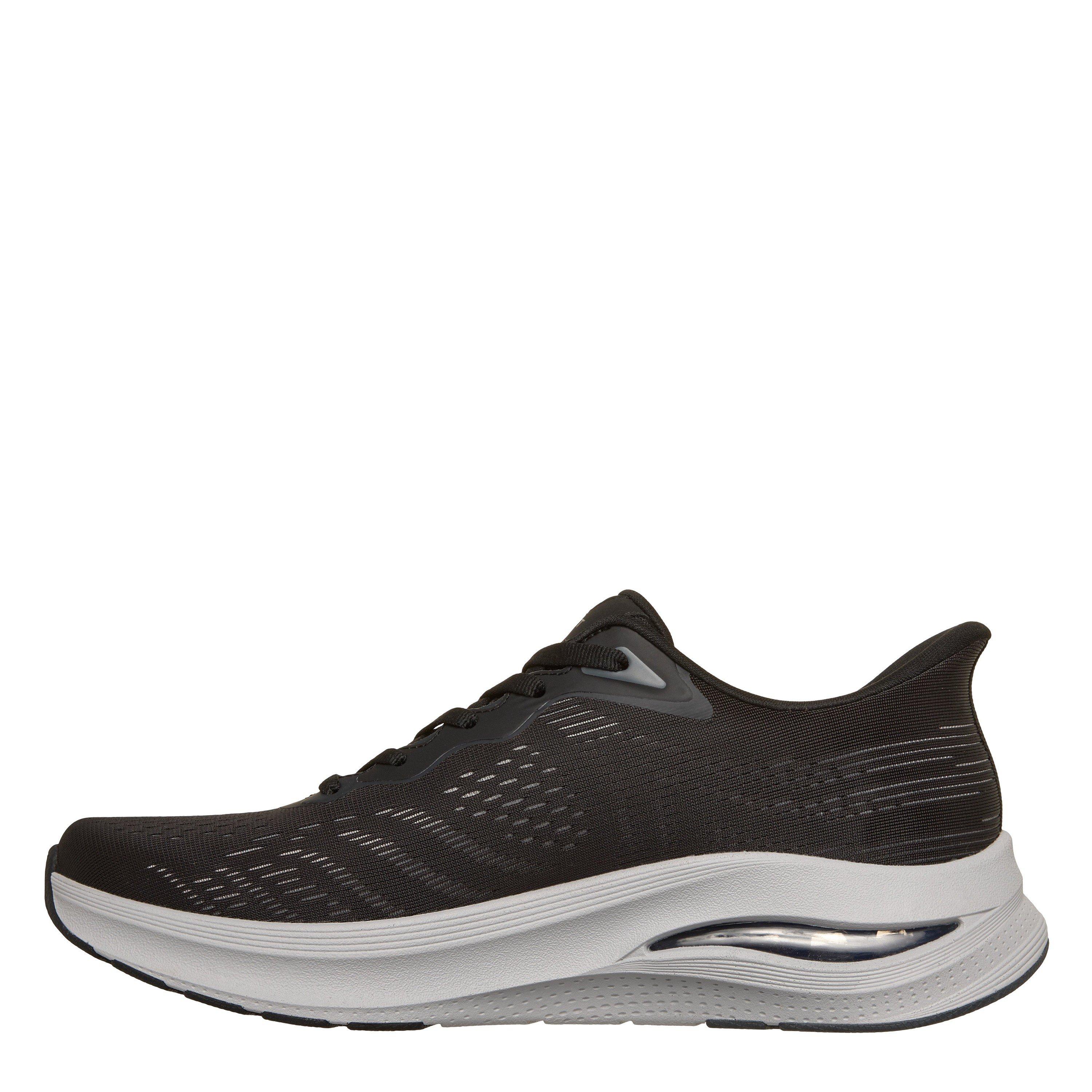 Black/Grey - Skechers - Men's Casual Low-Top Trainers - 2