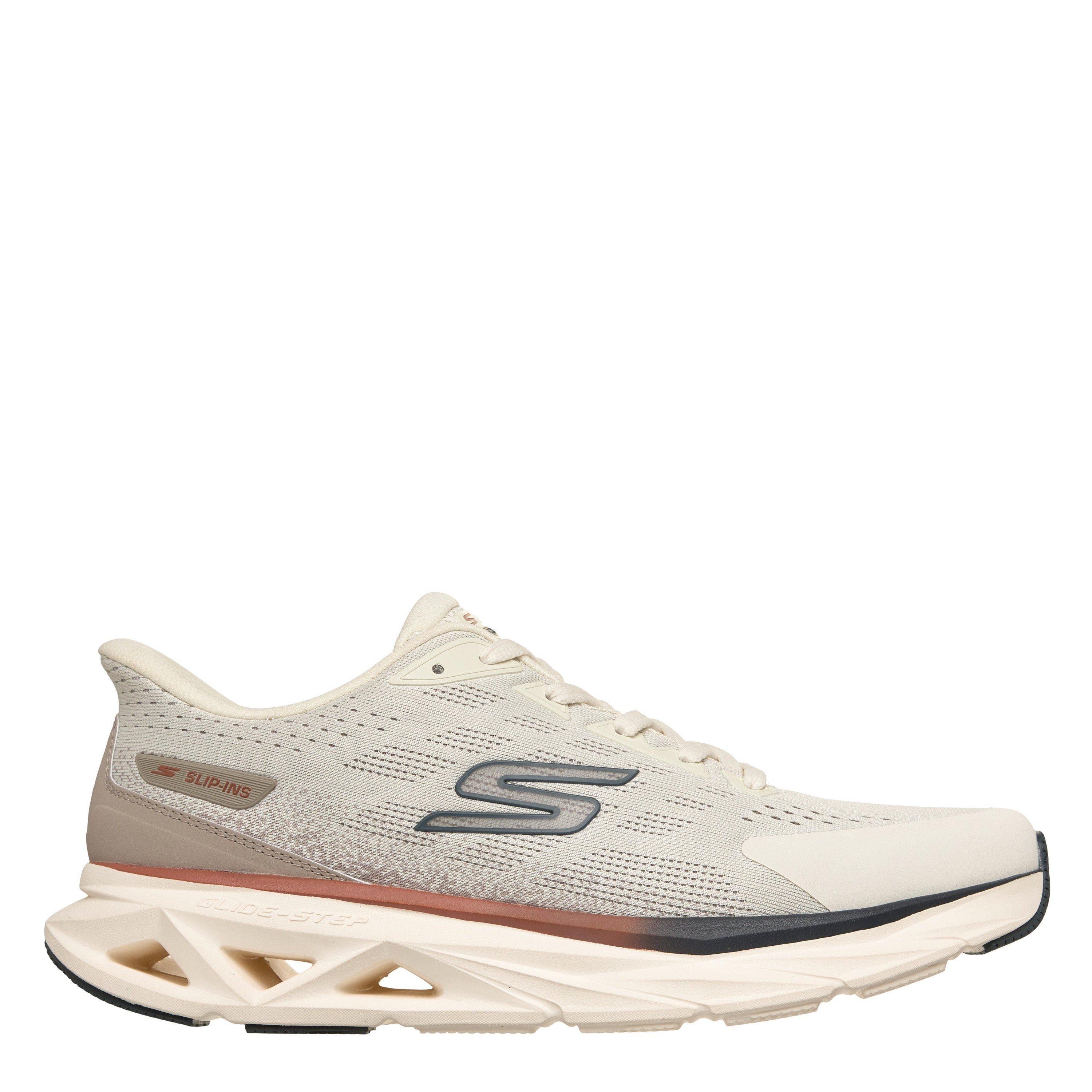 Skechers Men's Casual Low-Top Trainers - Natural - 8 (42)