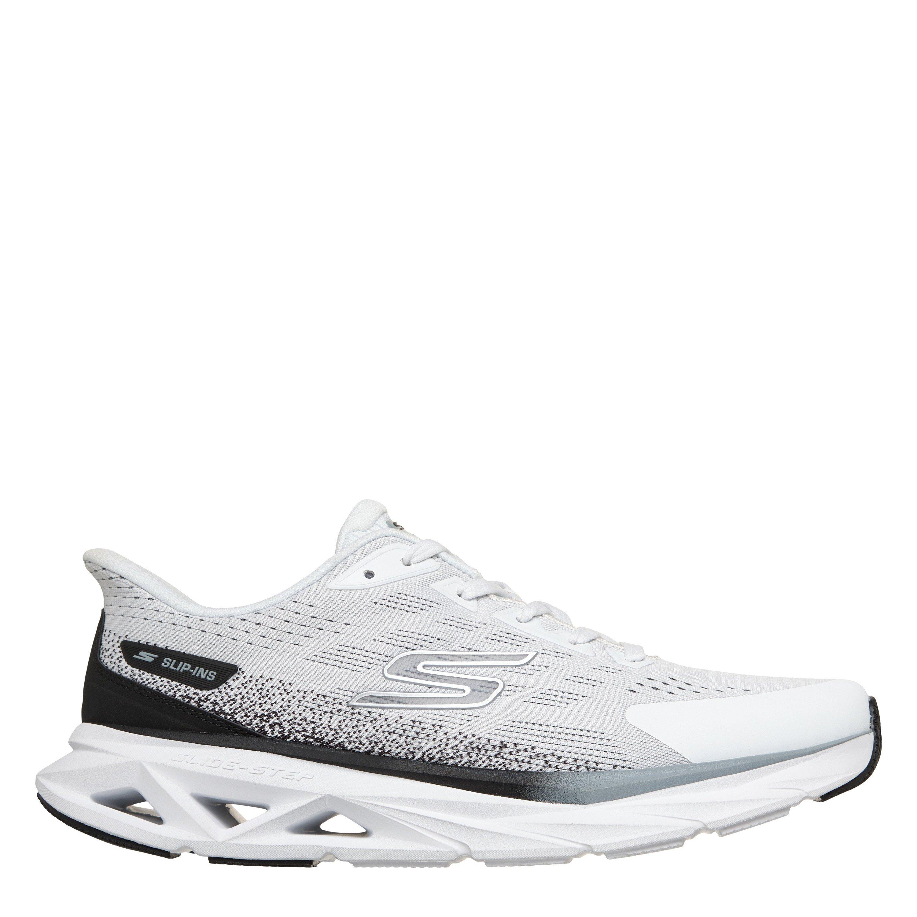 Skechers Men's Casual Low-Top Trainers - White/Black - 11 (46)