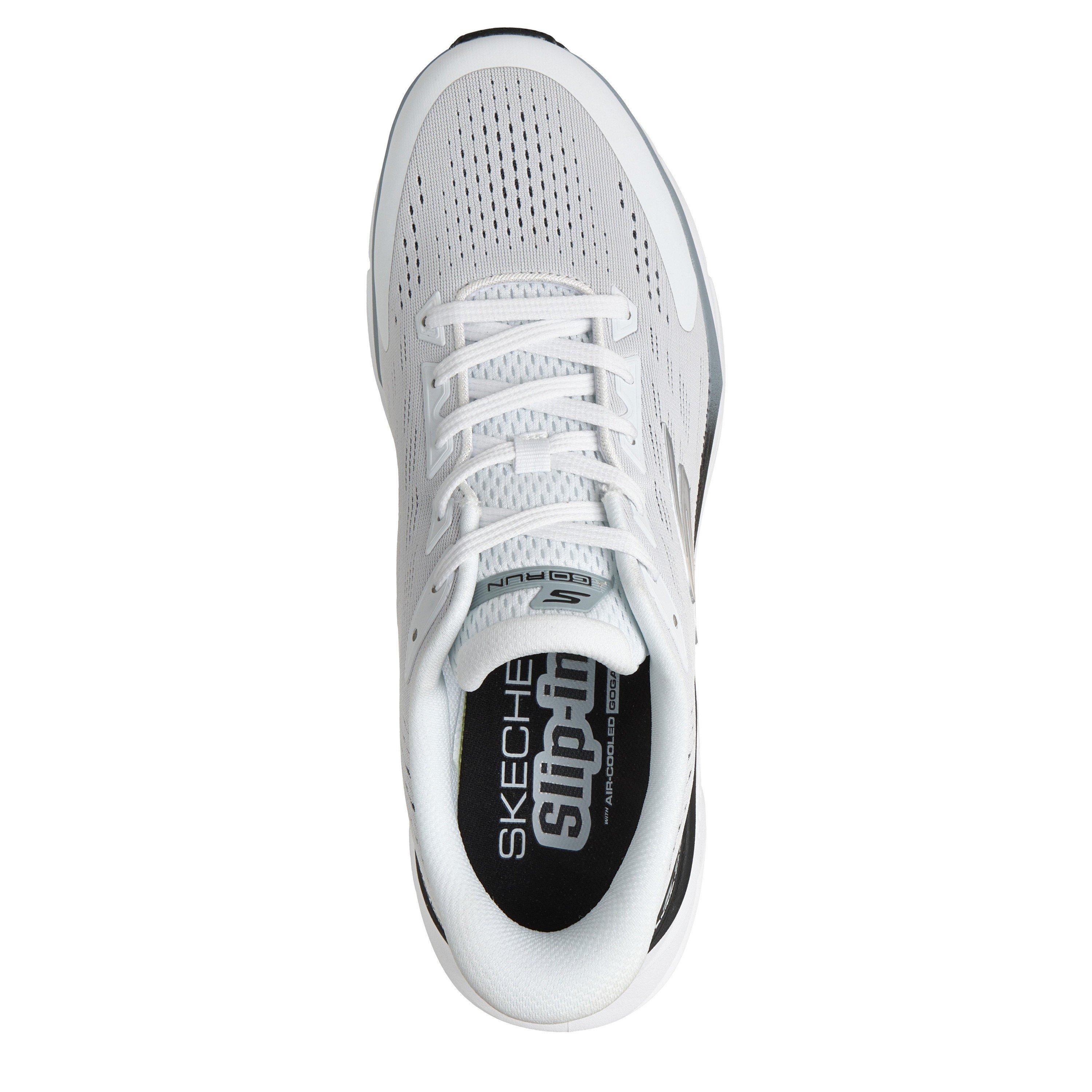 White/Black - Skechers - Men's Casual Low-Top Trainers - 4
