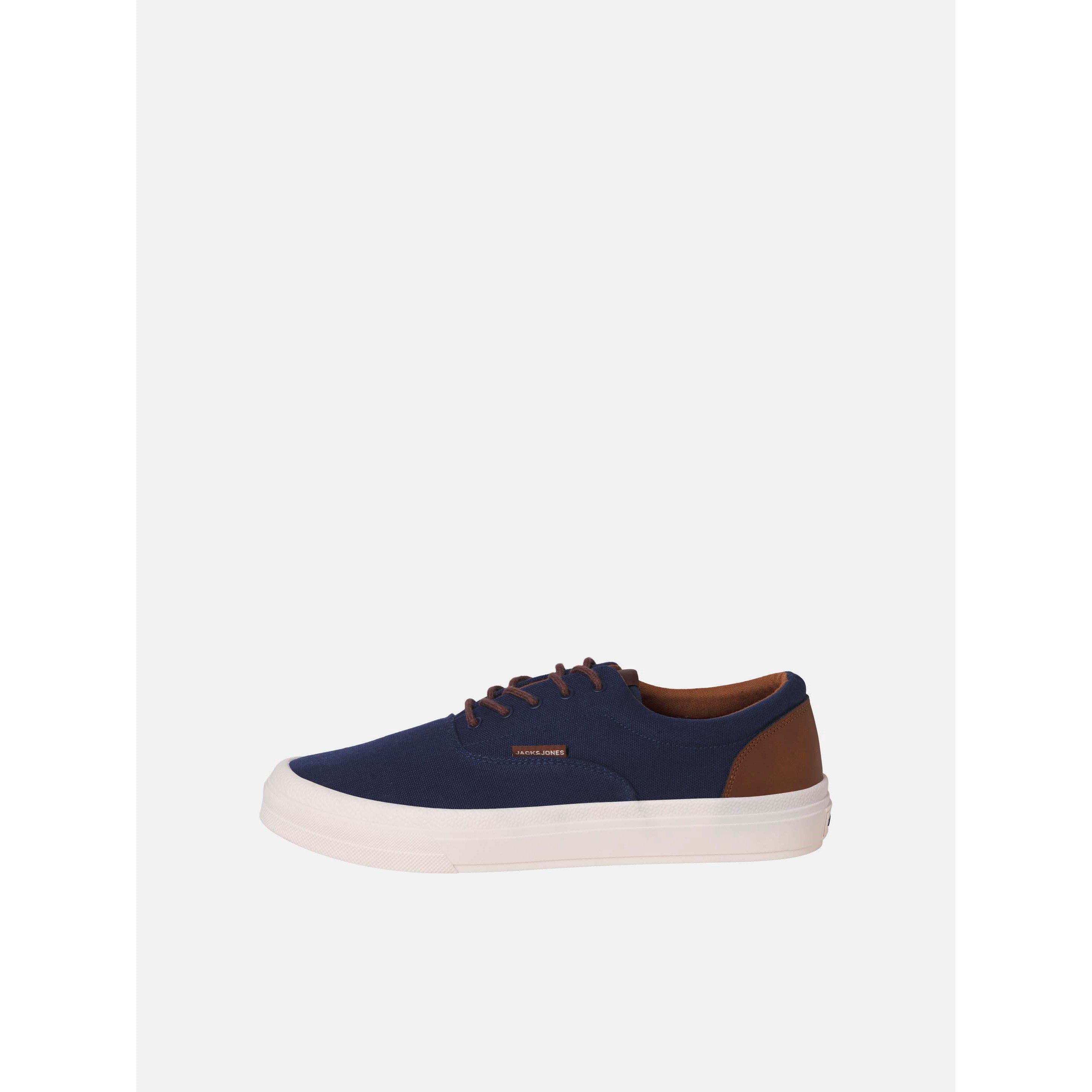 Navy Blazer - Jack and Jones - Islington Canvas Sneakers Mens - 1