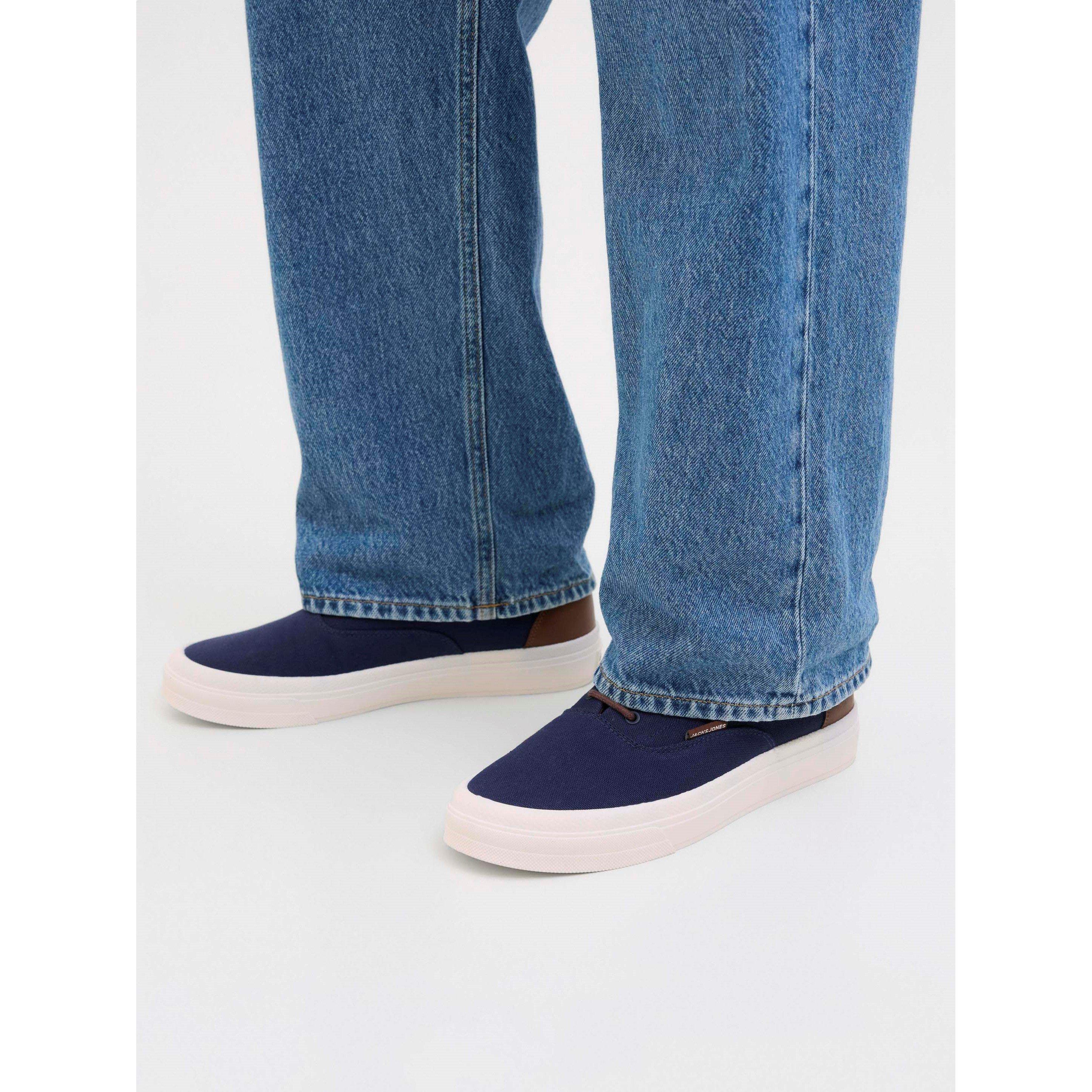 Navy Blazer - Jack and Jones - Islington Canvas Sneakers Mens - 2