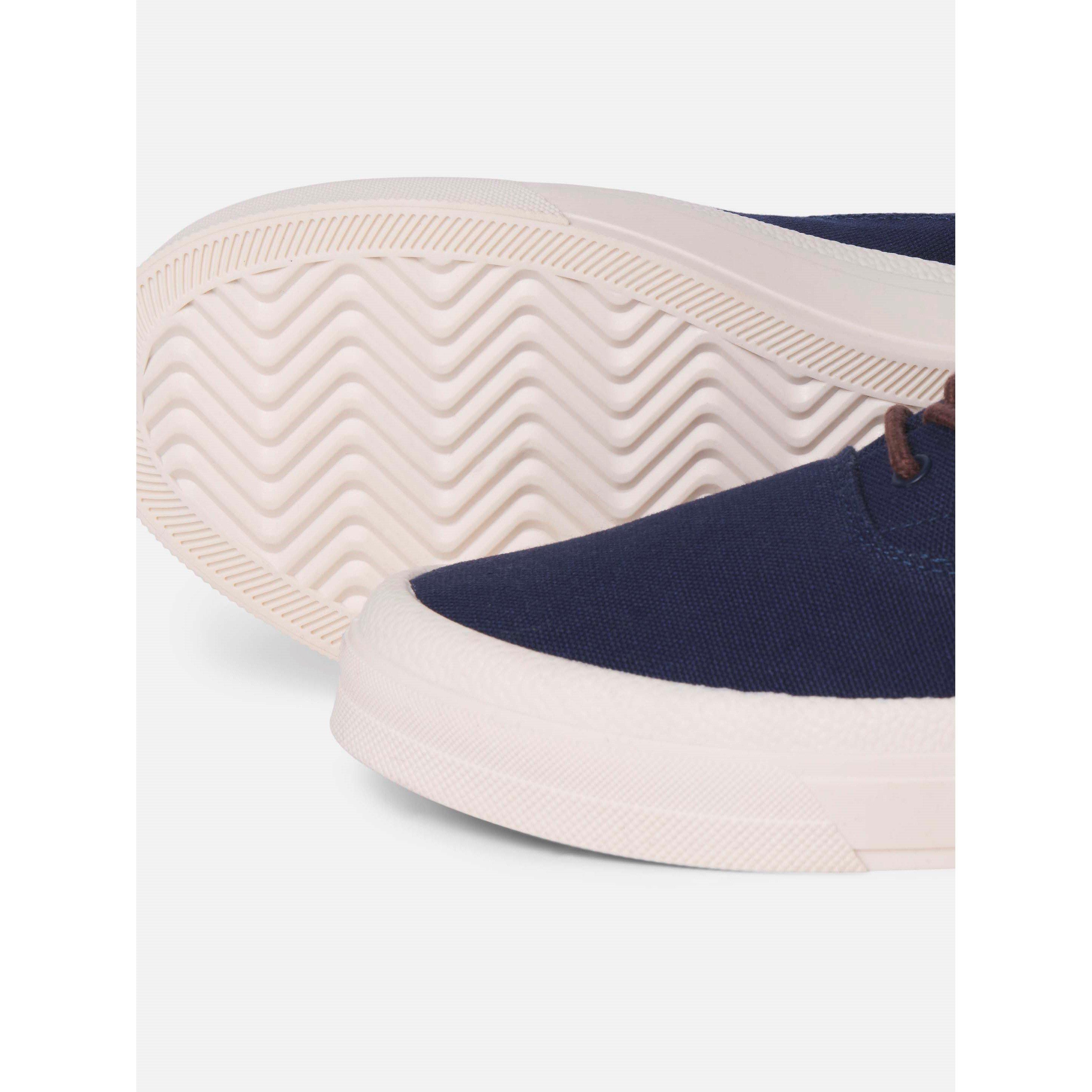 Navy Blazer - Jack and Jones - Islington Canvas Sneakers Mens - 3