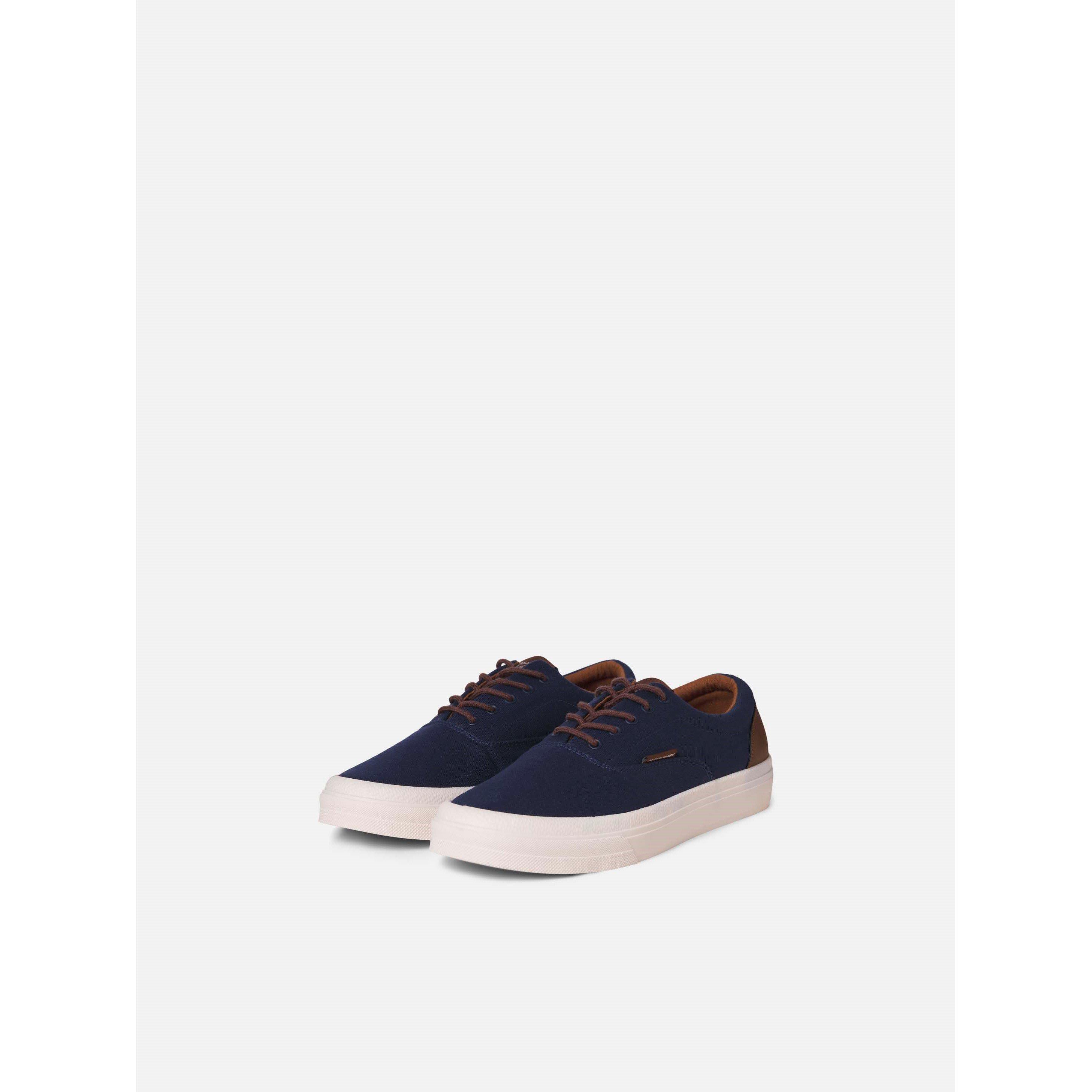 Navy Blazer - Jack and Jones - Islington Canvas Sneakers Mens - 6