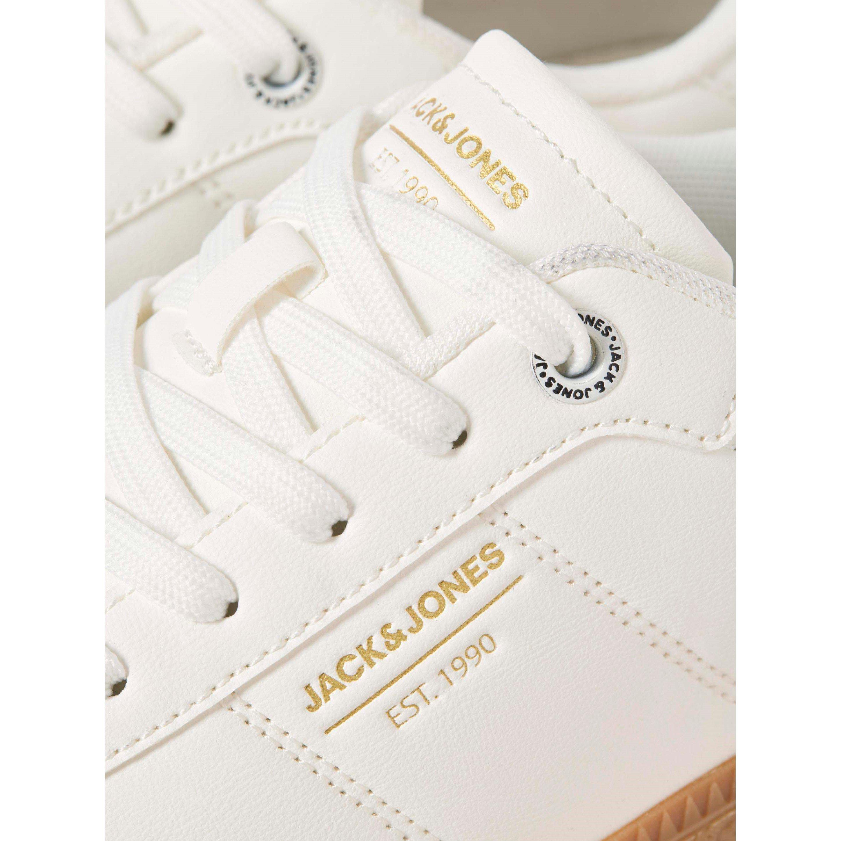 Weiß - Jack and Jones - Reecher PU Sneakers Mens - 3