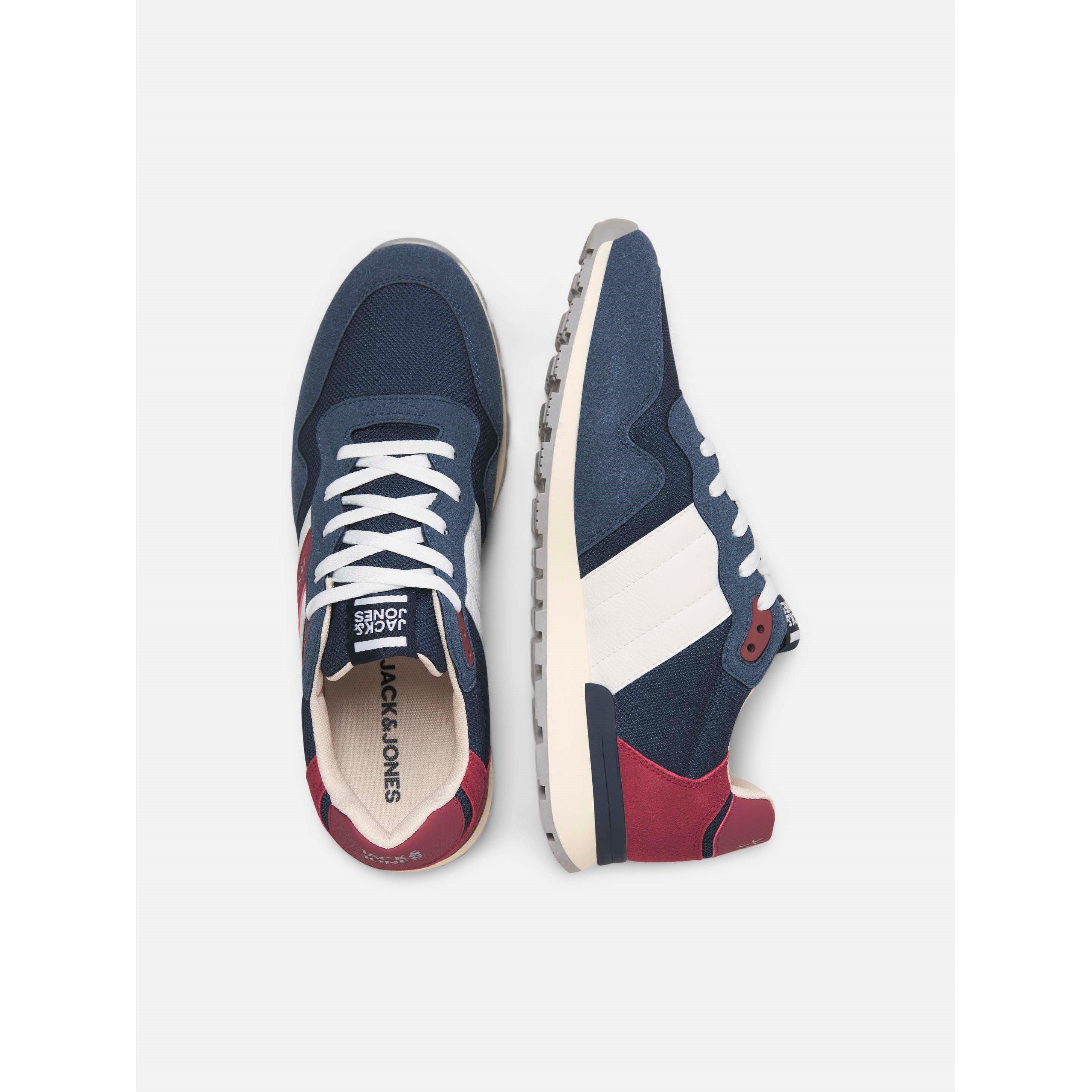 Majolika-Blau - Jack and Jones - Stellar Mesh Majolica Trainers Mens - 5