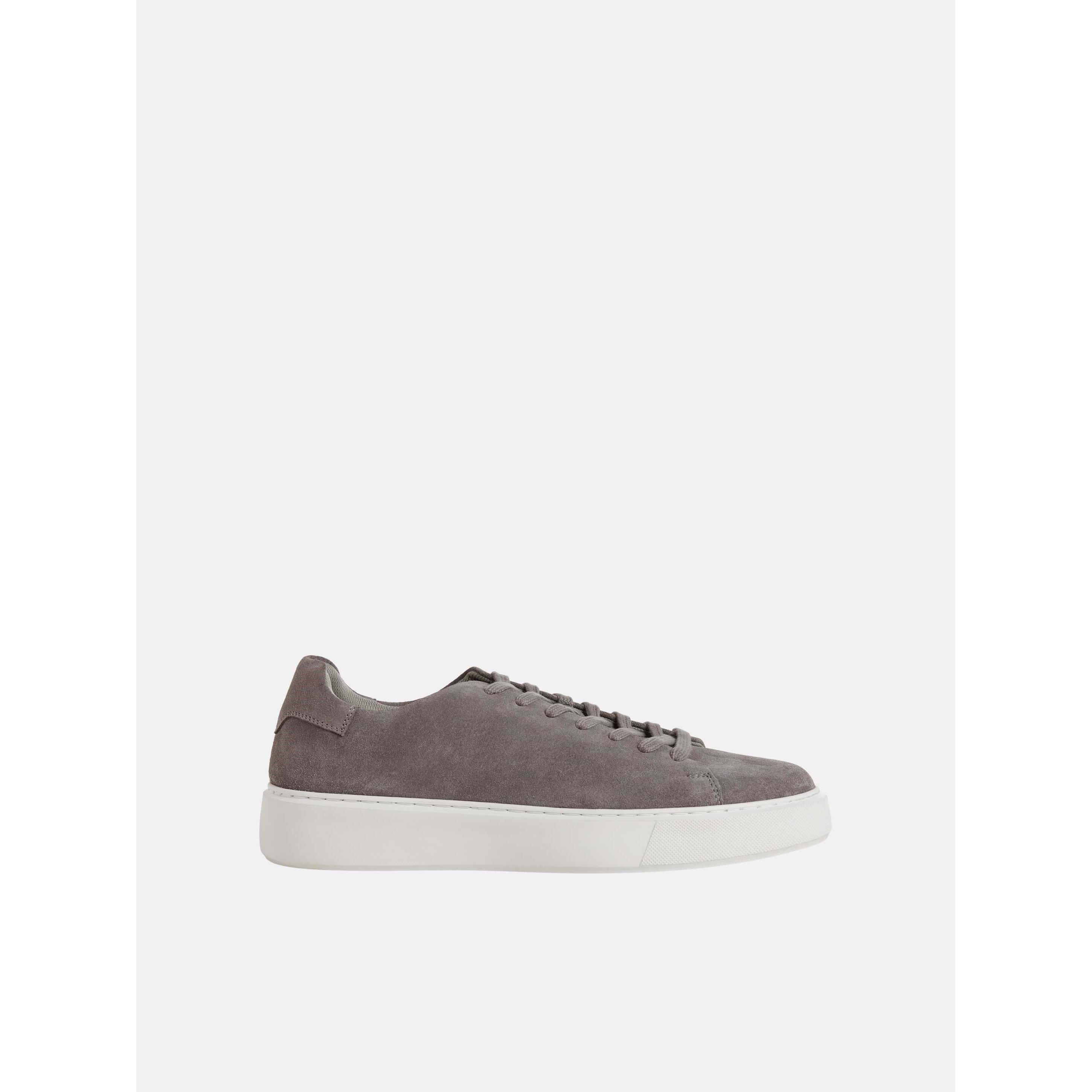 Jack And Jones Men's Stockholm Leather Sneaker - Ash - 7 (41)