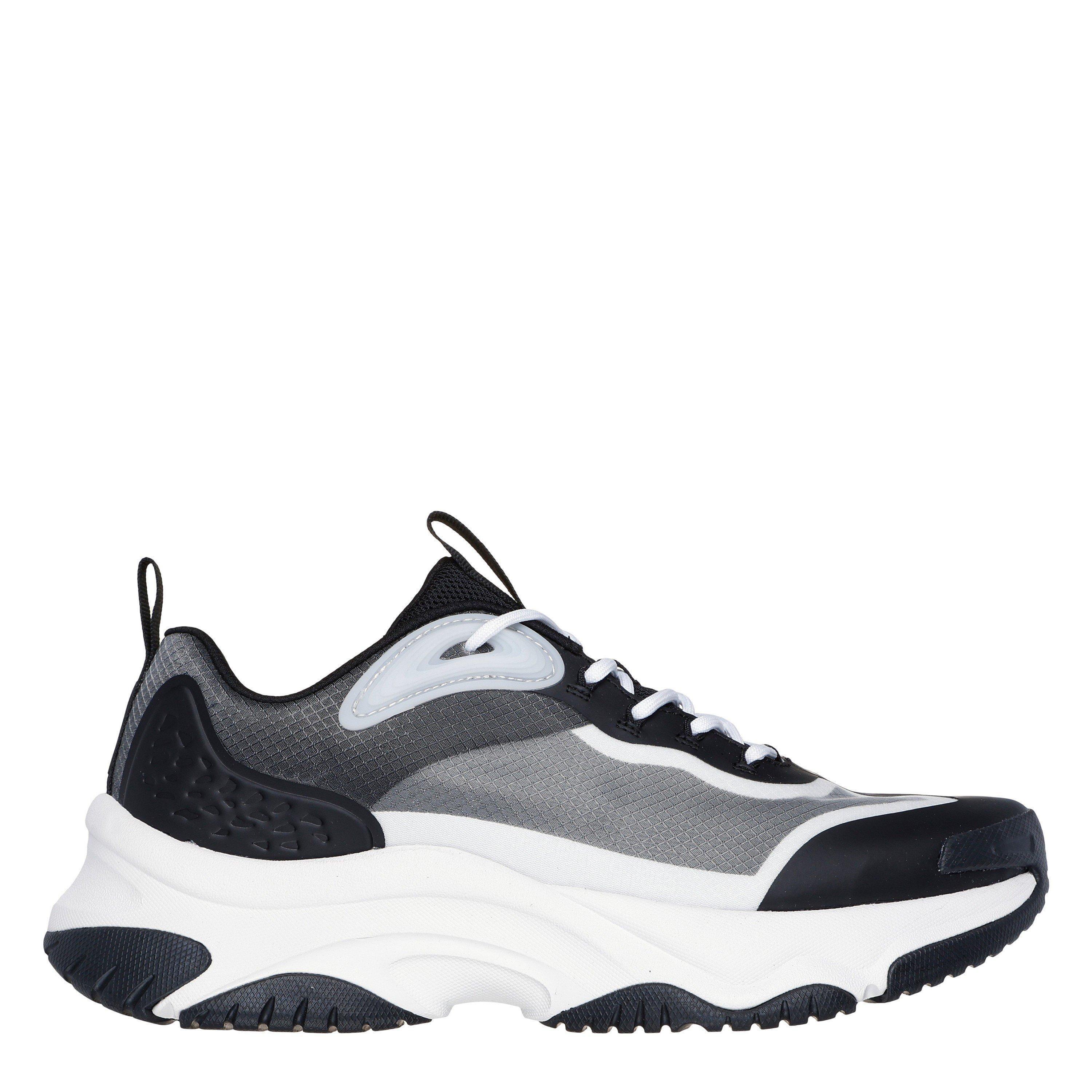 White/Black - Skechers - Men's Casual Low-Top Trainers - 1