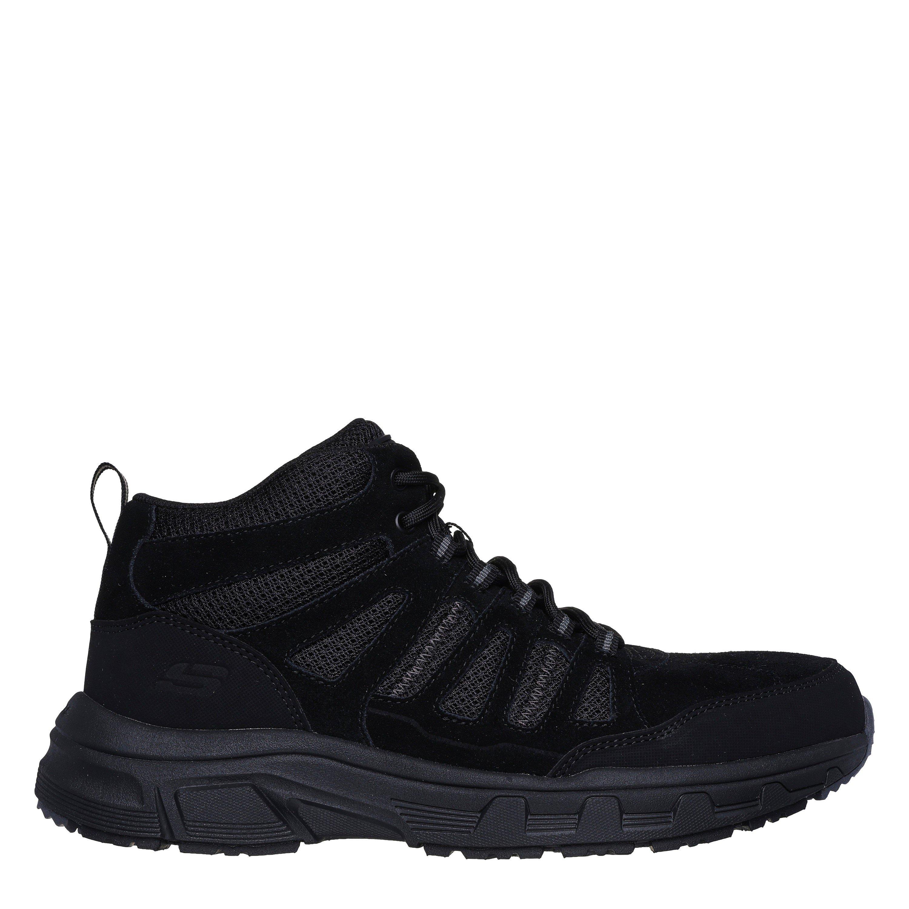 Black/Black - Skechers - Men's Oakcanyon Casual Low-Top Trainers - 1