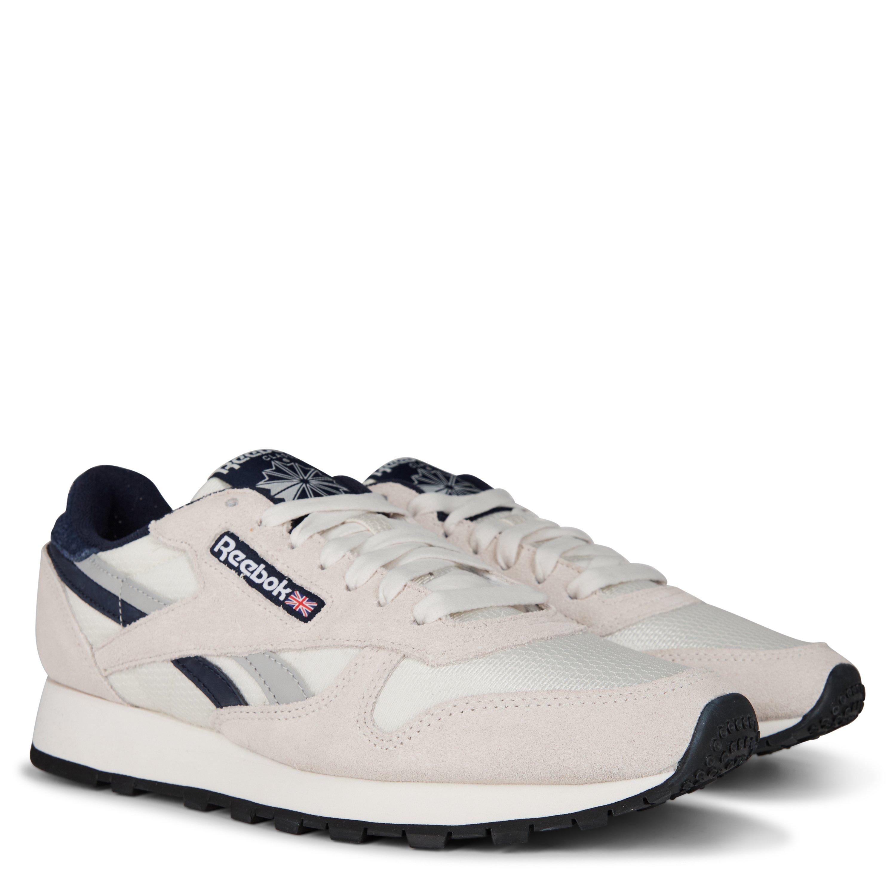 Chalk/Vecnav - Reebok - Men's Classic Leather Low-Top Trainers - 4