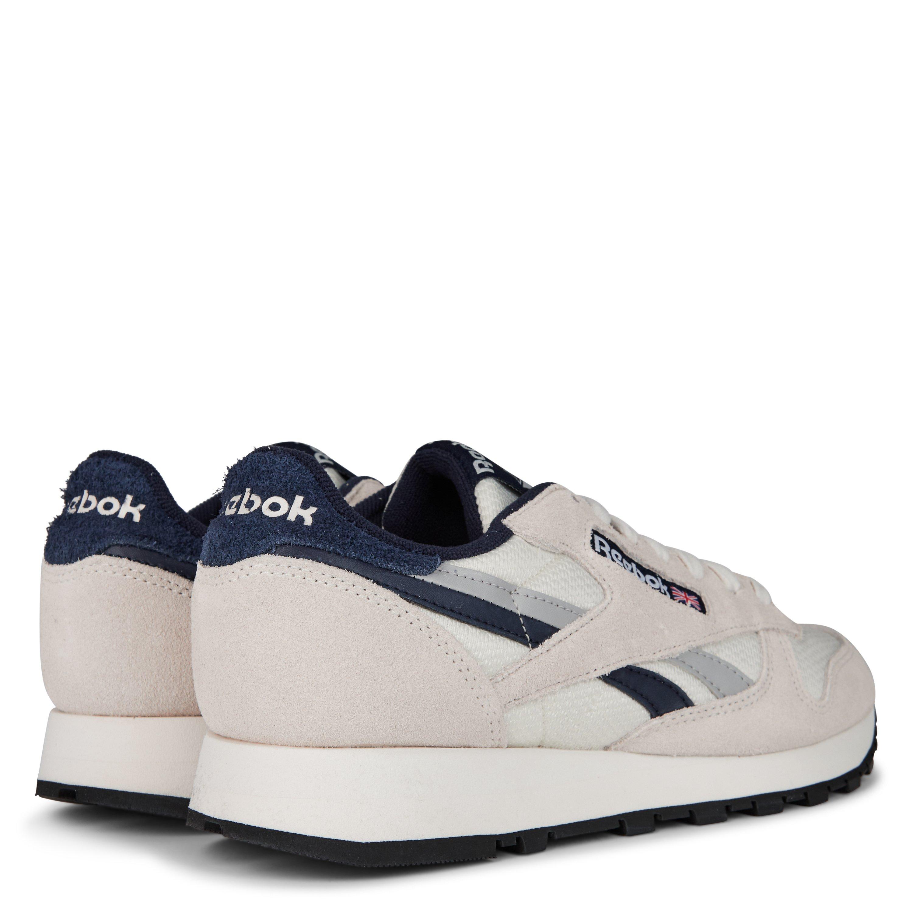 Chalk/Vecnav - Reebok - Men's Classic Leather Low-Top Trainers - 5