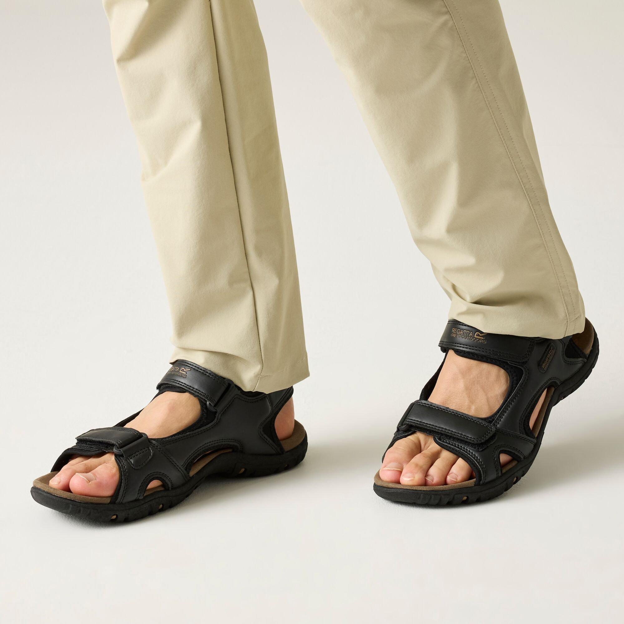 Black - Regatta - Haris Walking Sandal - 1