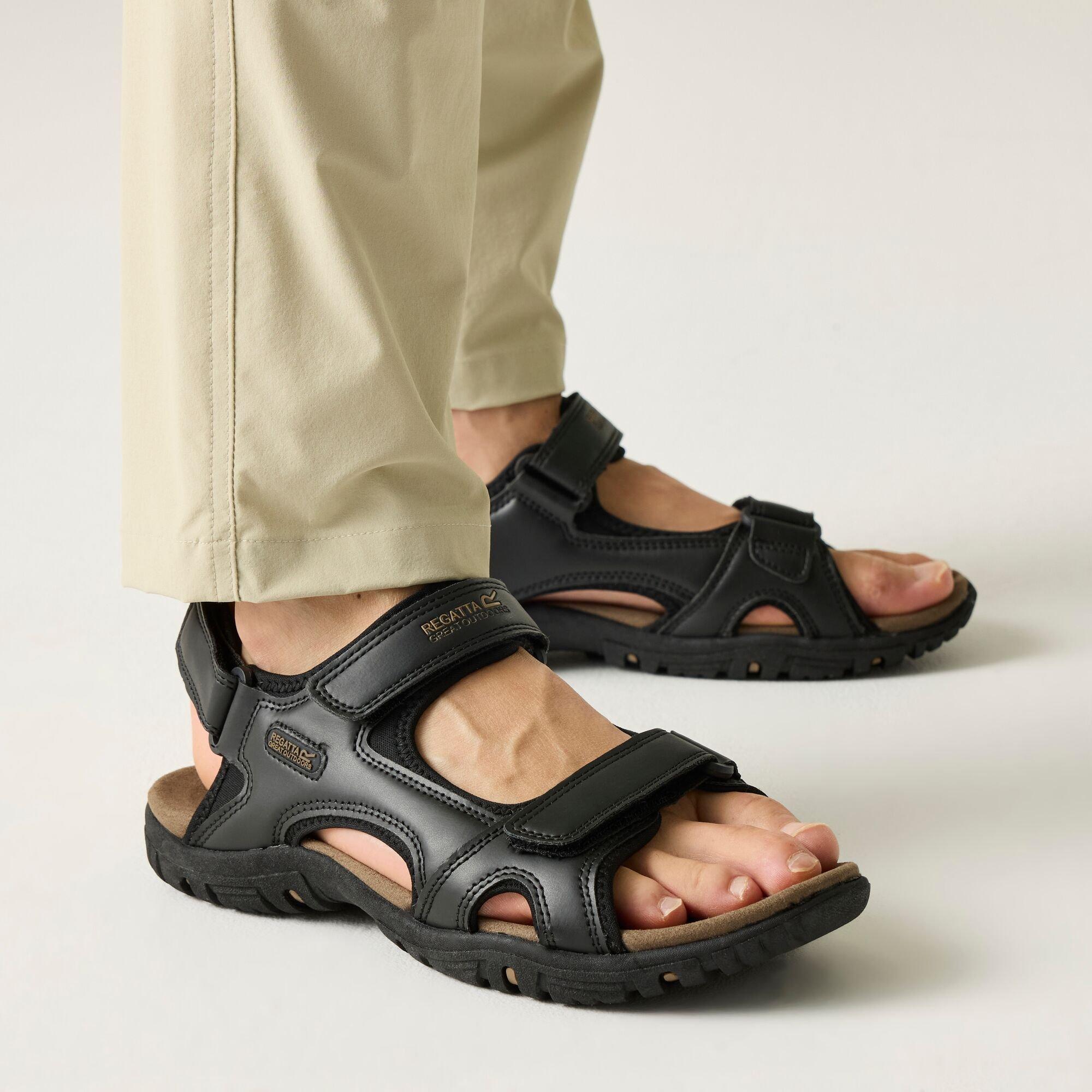 Black - Regatta - Haris Walking Sandal - 3