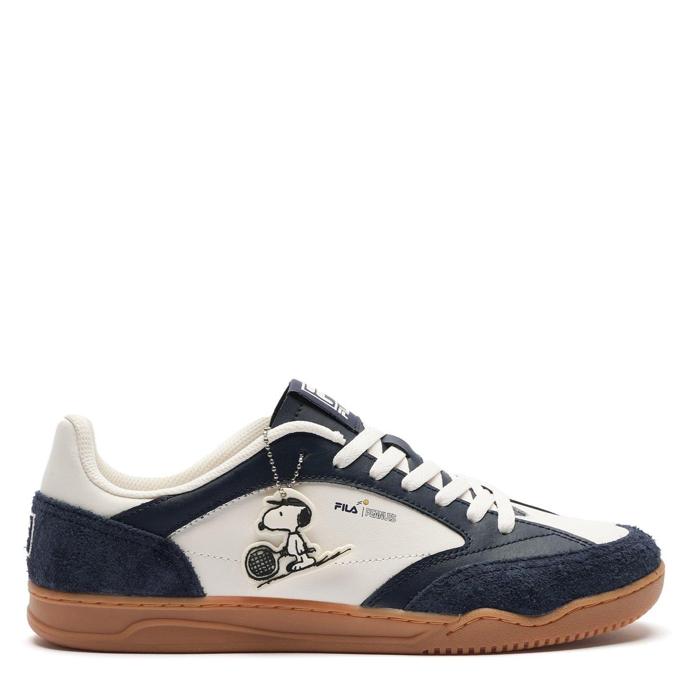 Wht/Navy/Navy - Fila - Peanuts Adults Shoes - 2