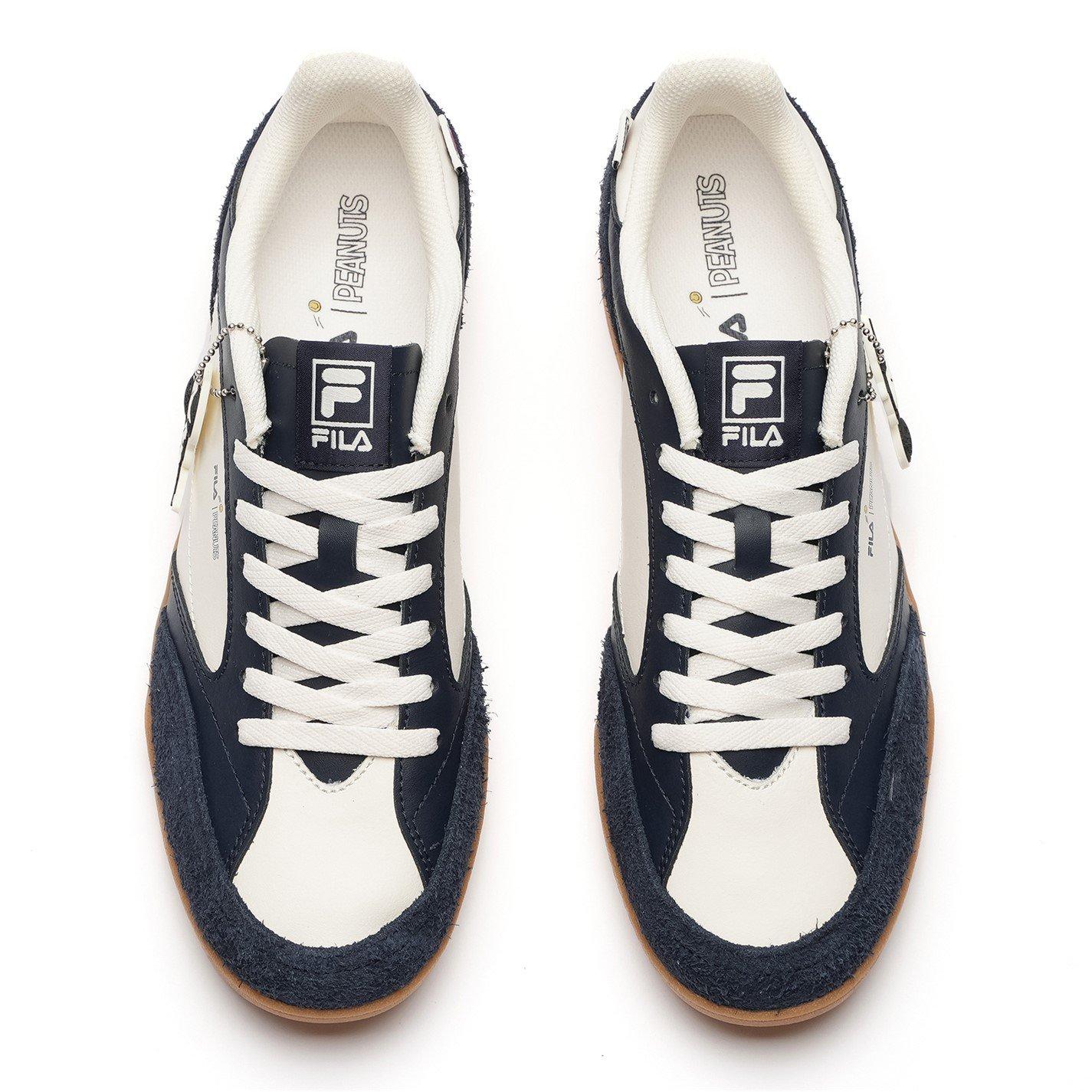 Wht/Navy/Navy - Fila - Peanuts Adults Shoes - 4