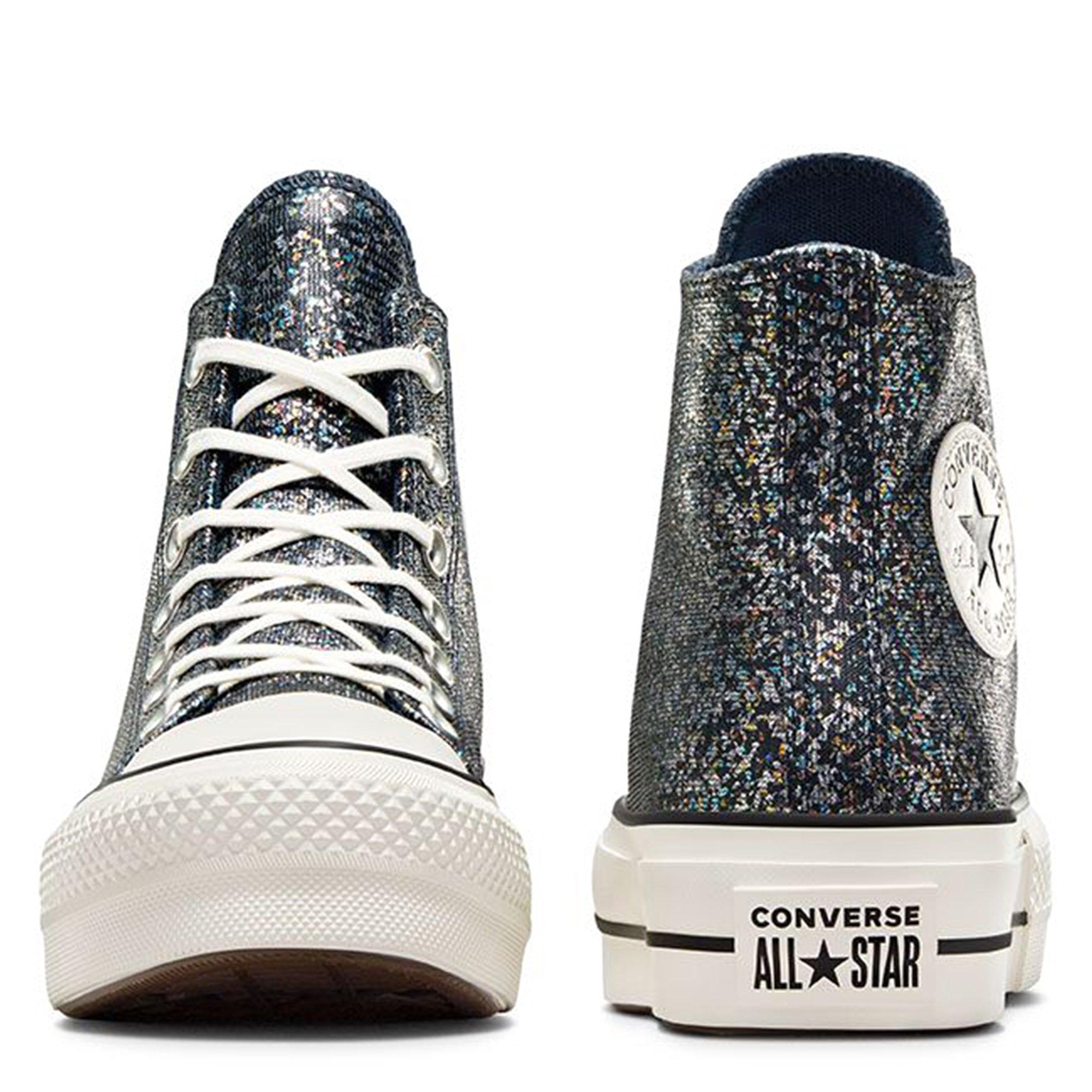 ShinefettiBlack - Converse - CTAS Lift Platform Glitter - 3