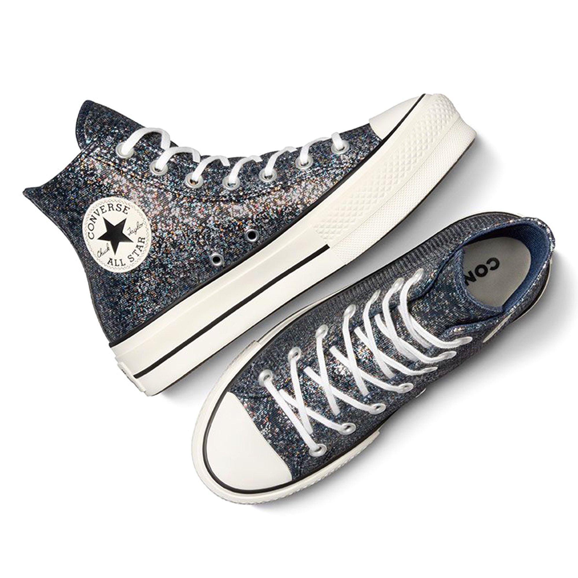 ShinefettiBlack - Converse - CTAS Lift Platform Glitter - 5