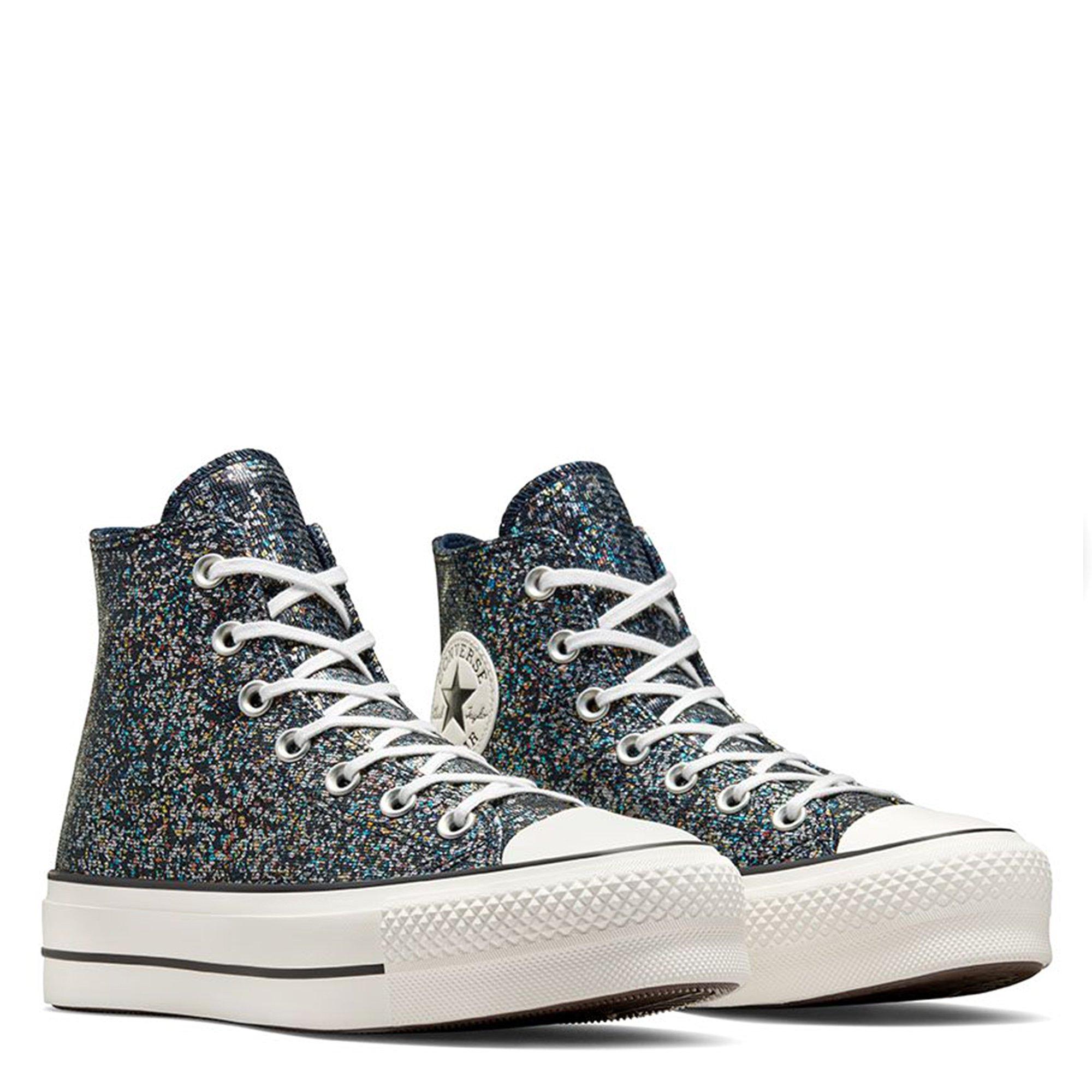 ShinefettiBlack - Converse - CTAS Lift Platform Glitter - 6