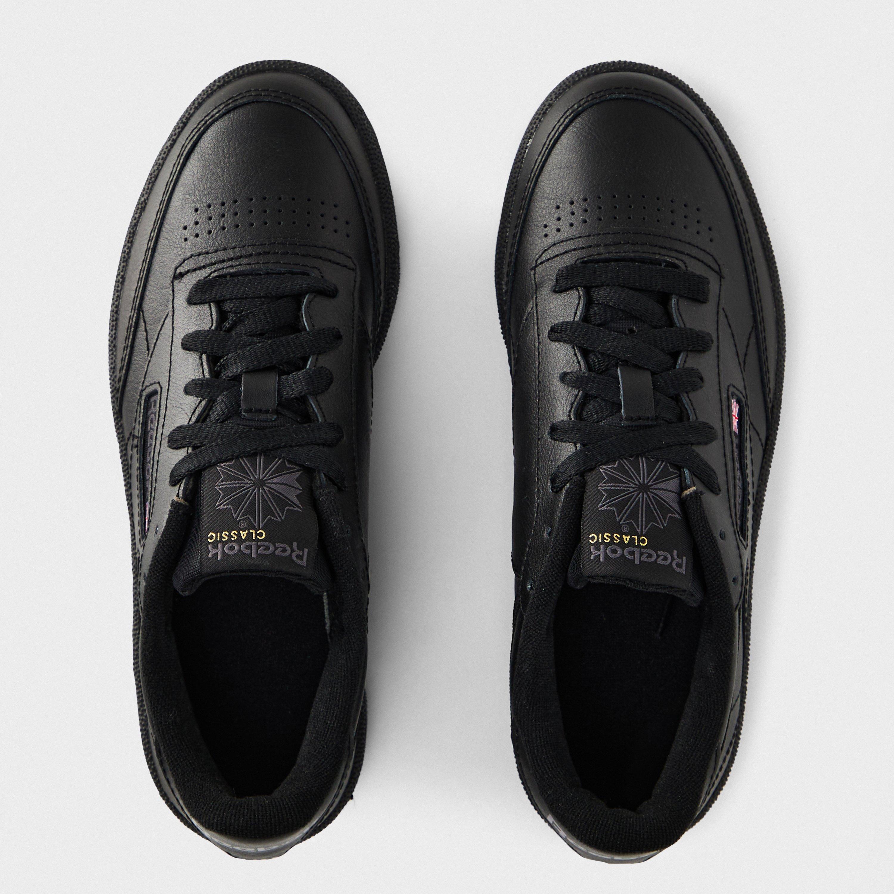 INT-BLACK/CHARC - Reebok - CLUB C 85 Casual Low-Top Trainers - 4