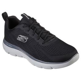 Skechers Skechers Engineered Mesh Lace-Up W Memory F Low-Top Trainers Mens