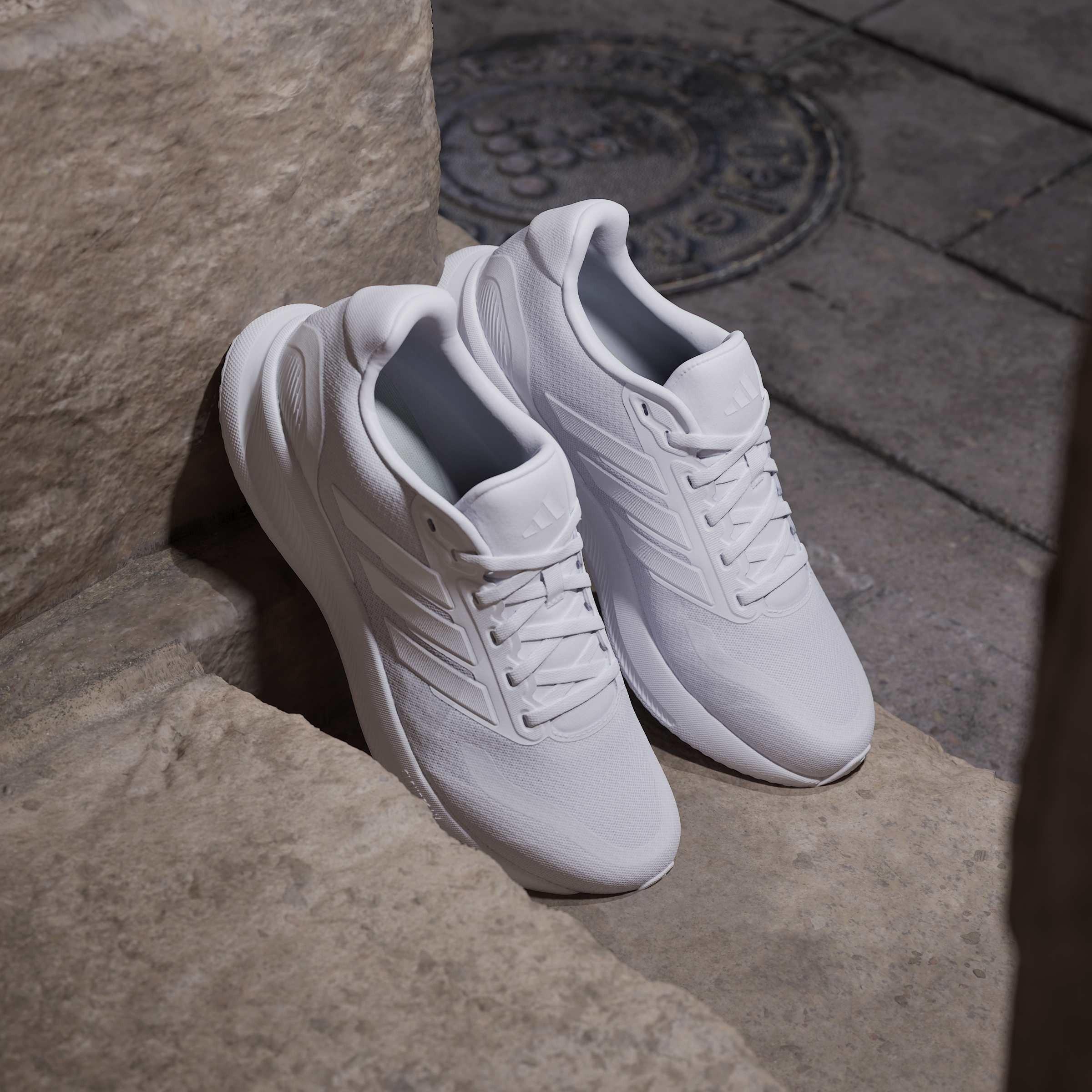 Triplo Branco - adidas - Run Falcon 5 Trainers Mens - 12