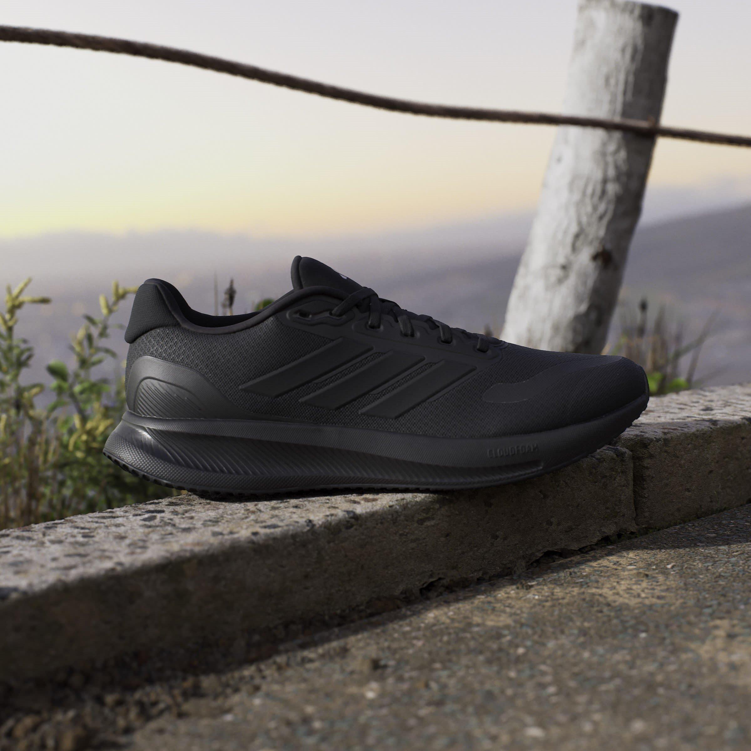 Triplo Nero - adidas - Run Falcon 5 Trainers Mens - 11