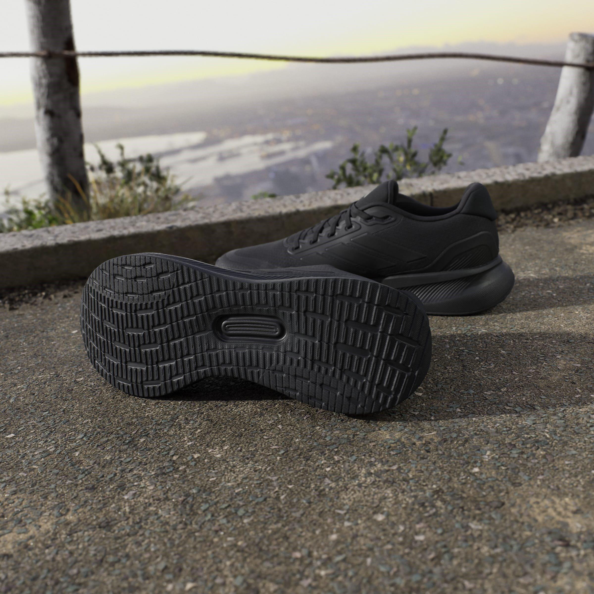 Triplo Nero - adidas - Run Falcon 5 Trainers Mens - 12