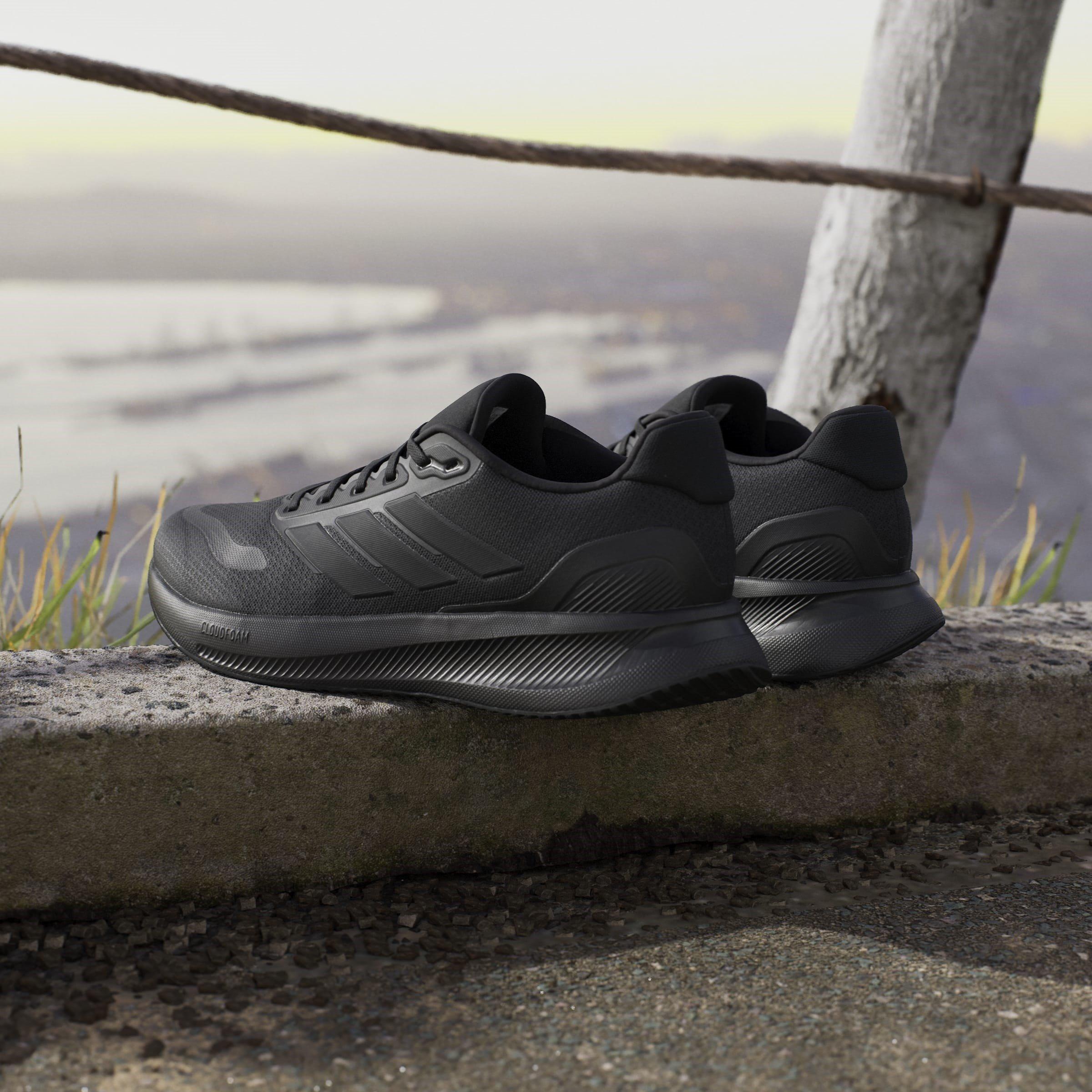 Triplo Nero - adidas - Run Falcon 5 Trainers Mens - 14