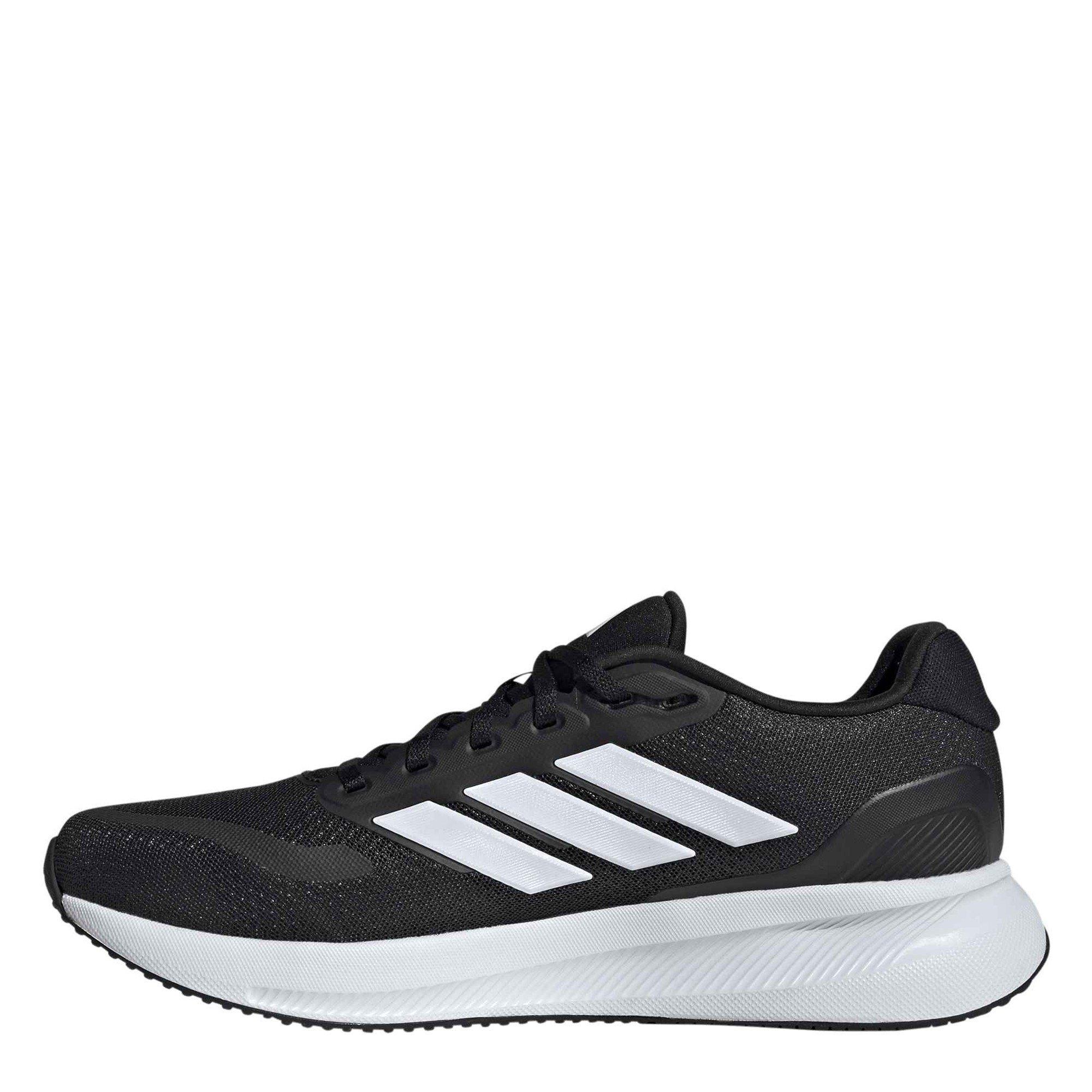 Black/White - adidas - Run Falcon 5 Trainers Mens - 2