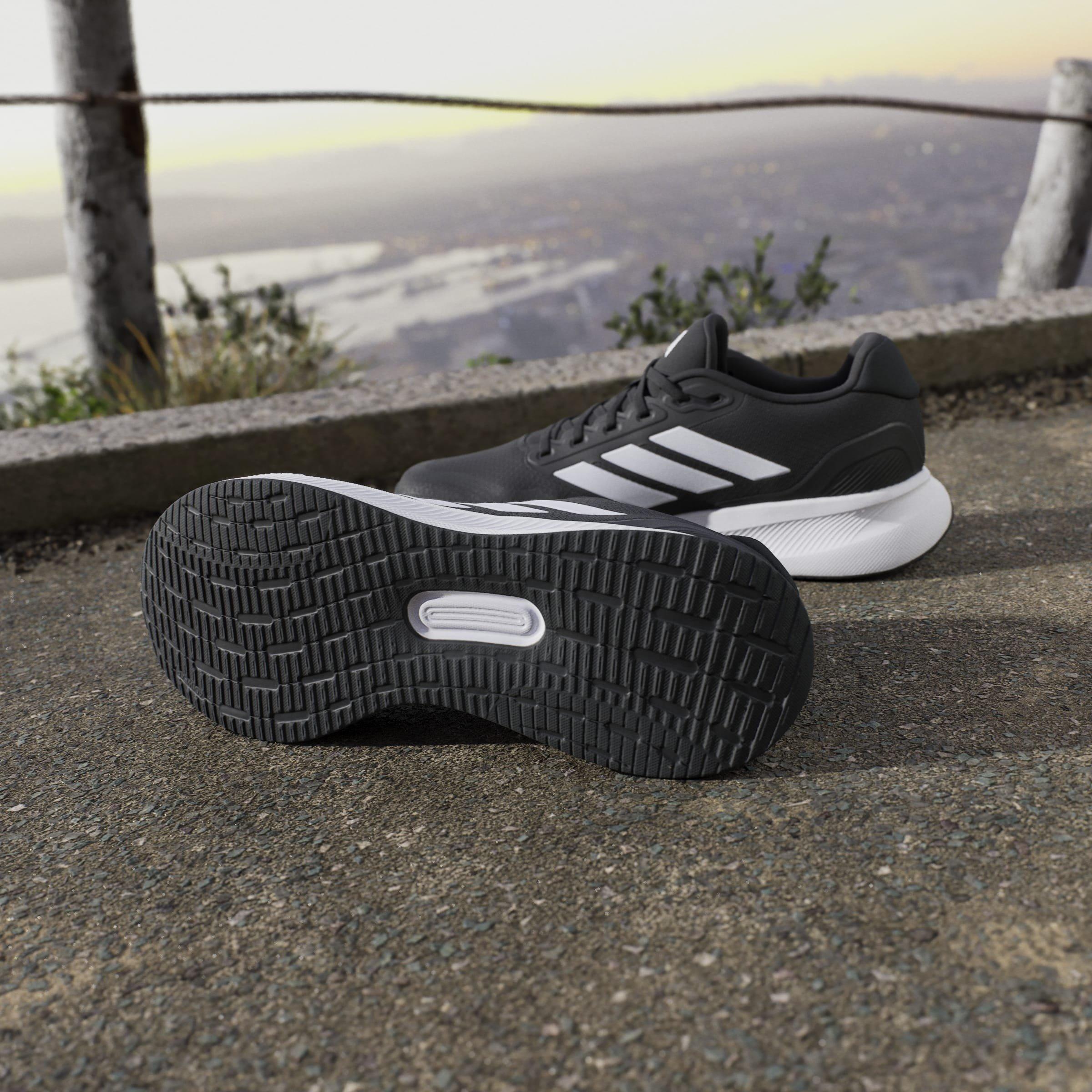 Black/White - adidas - Run Falcon 5 Trainers Mens - 11