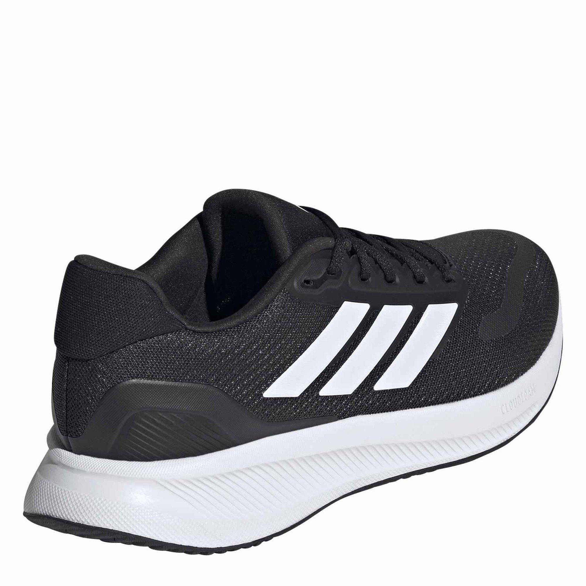 Black/White - adidas - Run Falcon 5 Trainers Mens - 4