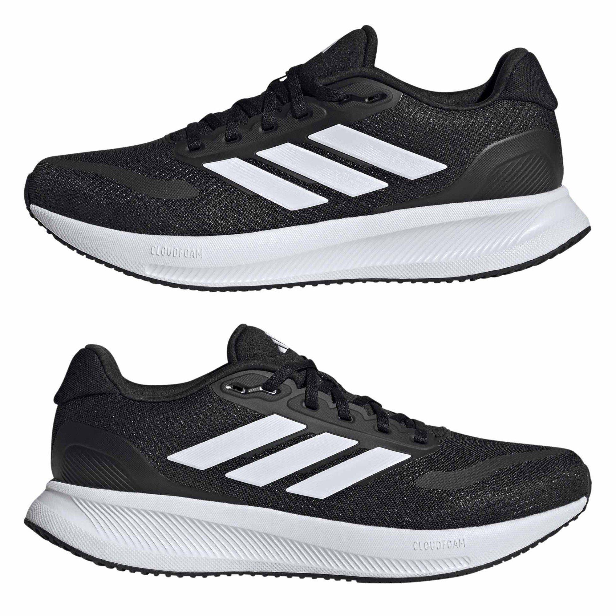 Black/White - adidas - Run Falcon 5 Trainers Mens - 9