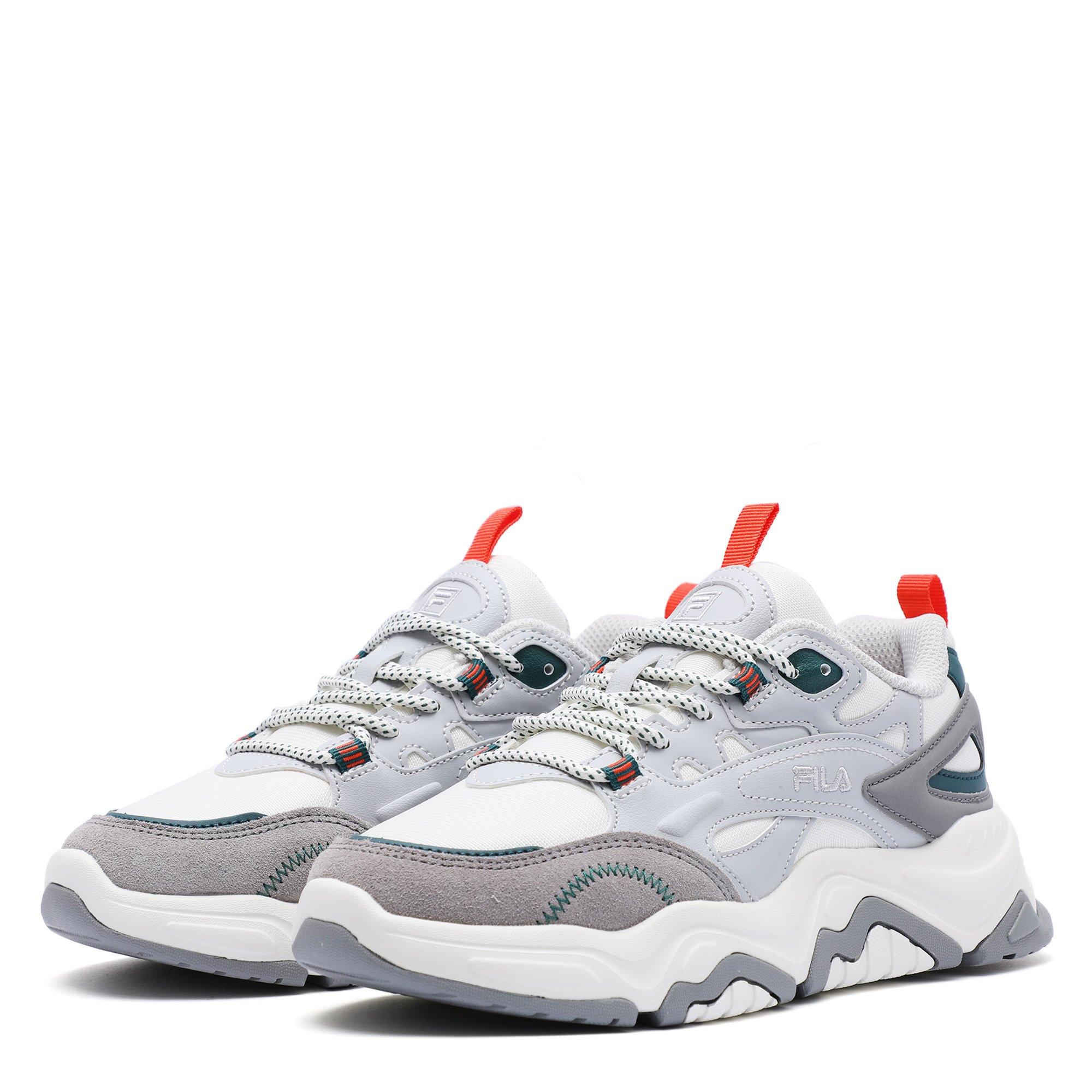 Green/Red/Wht - Fila - Tiny Rumble Adults Shoes - 5