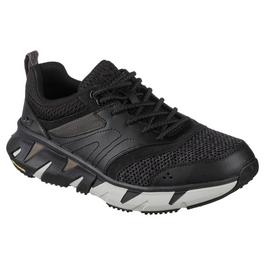 Skechers Skechers Mixed Material Bungee Lace Low-Top Trainers Mens