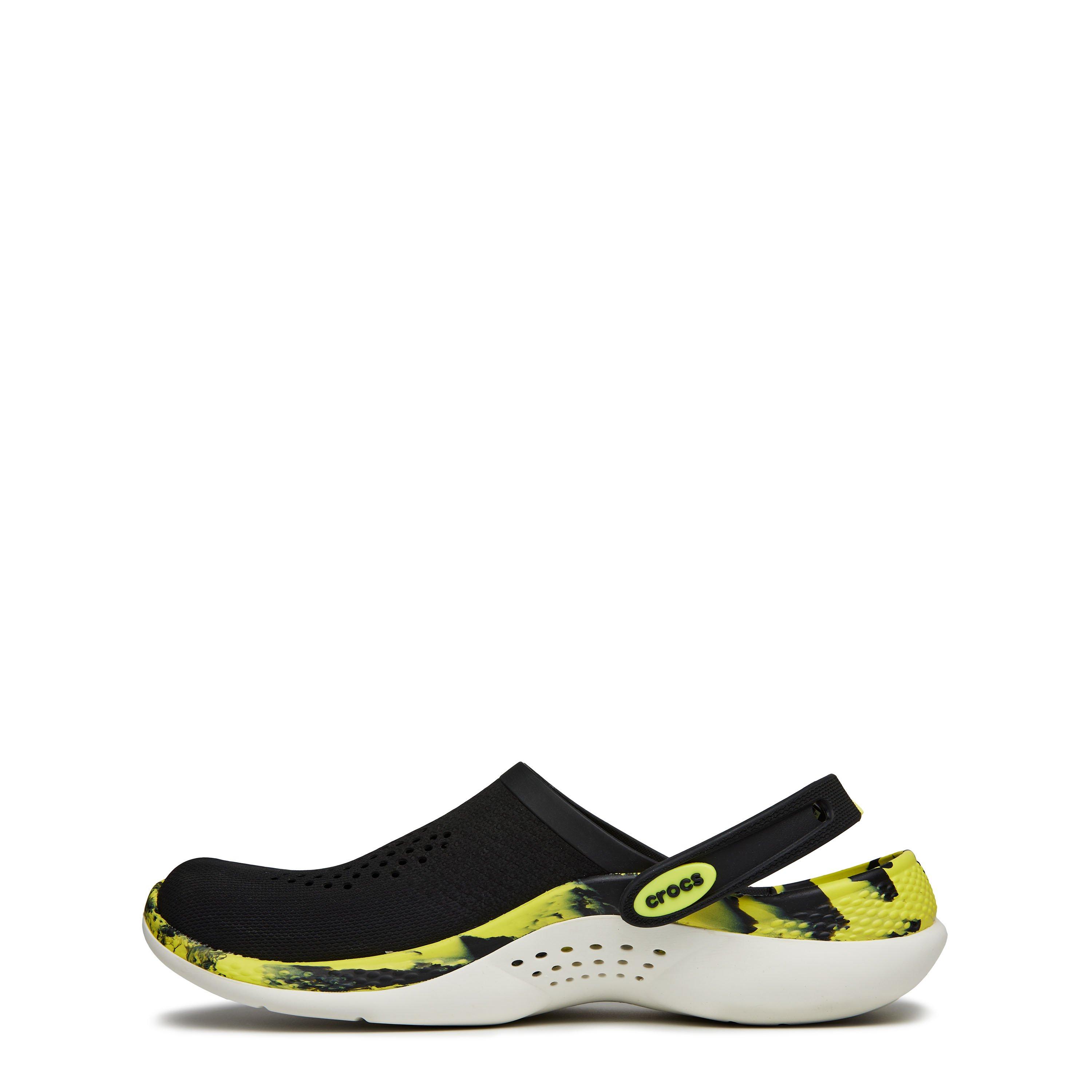 Schwarz/Zitrusfrucht - Crocs - Men's LiteRide Low-Top Trainers - 2