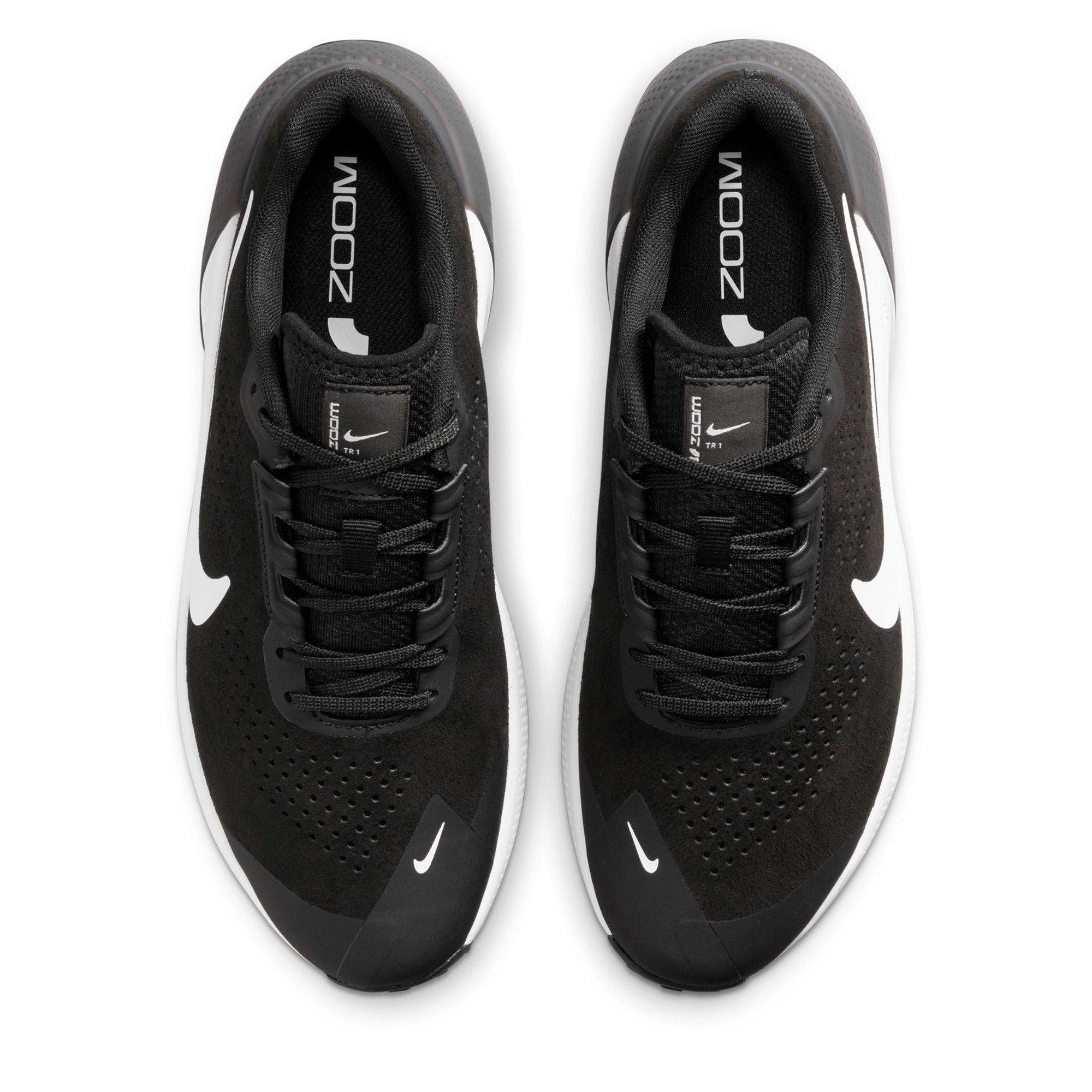 Sort/Hvid - Nike - Air Zoom TR1 Men's Training Shoes - 6