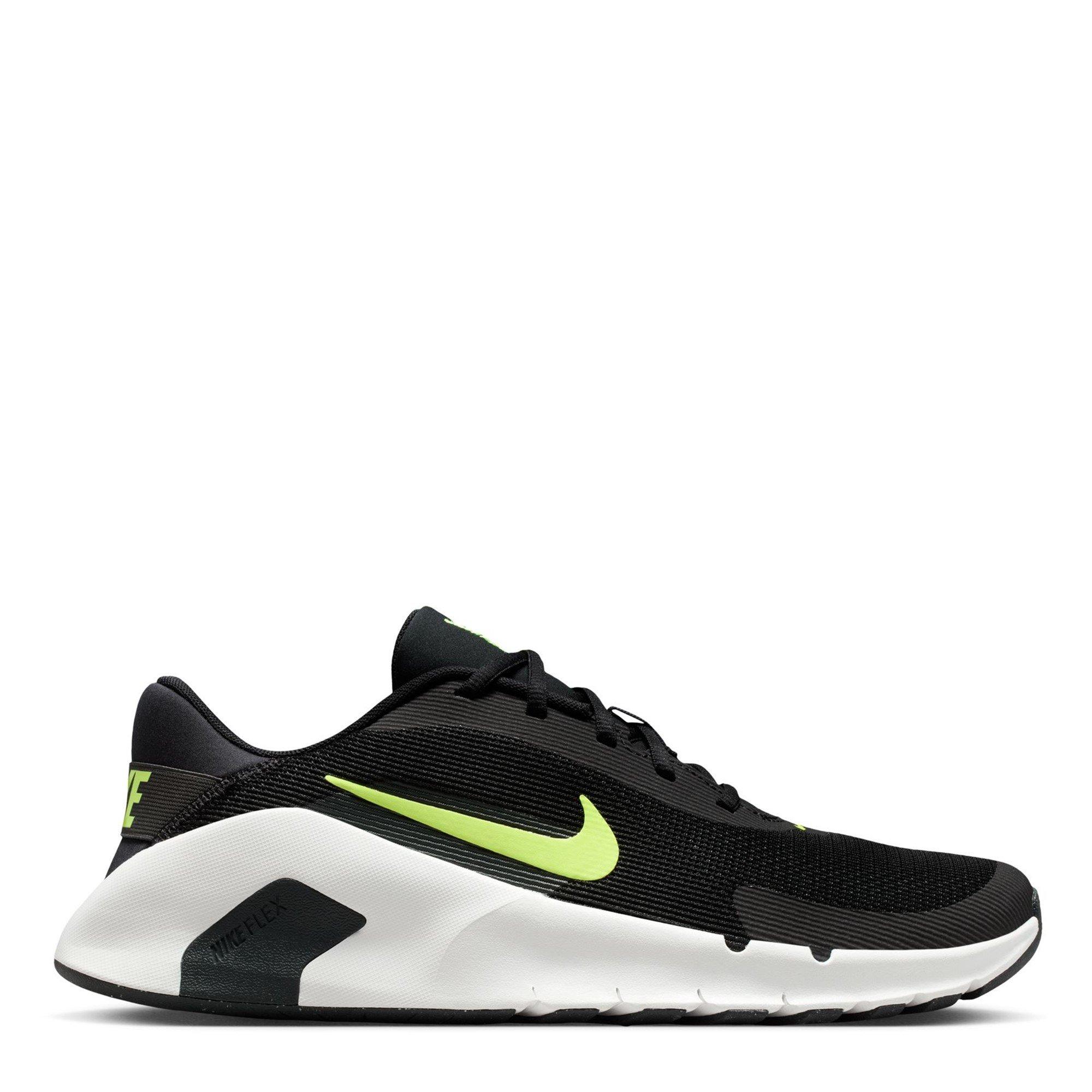 Nike Men's Training Shoes - Black/Volt - 9.5 (44.5)