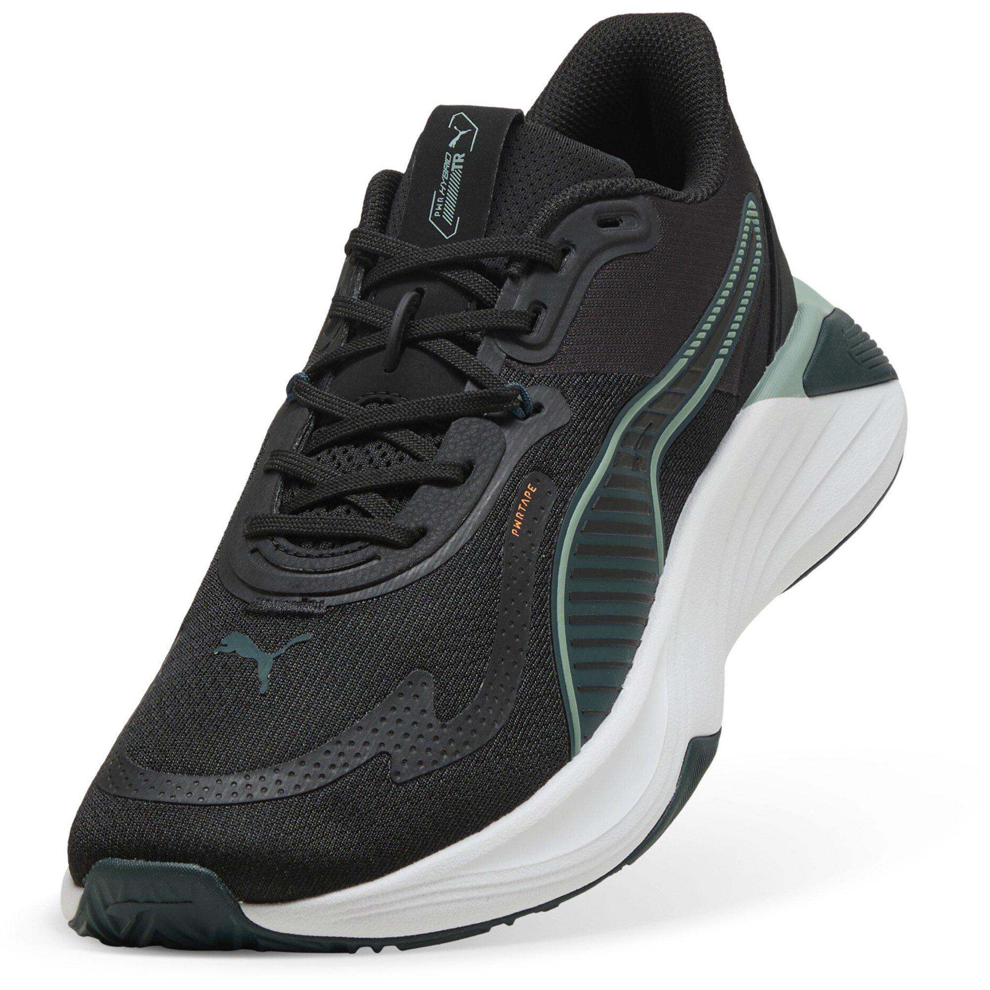Puma Black-Gr - Puma - Men's Power Hybrid Training Shoes - 6