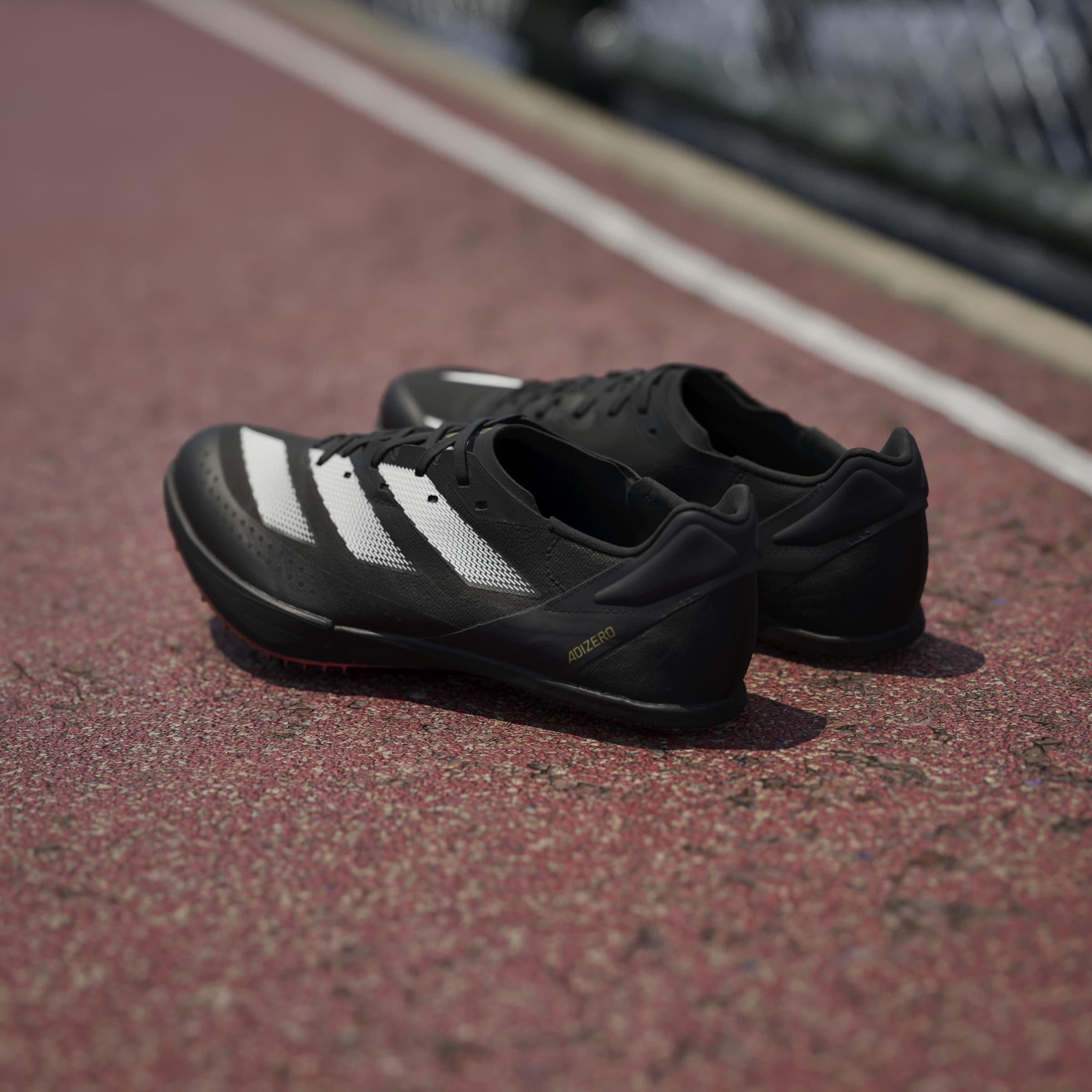 Blk/Met/Sprk - adidas - Adizero Prime SP 2.0 Track and Field Lightstrike Shoes Mens - 14