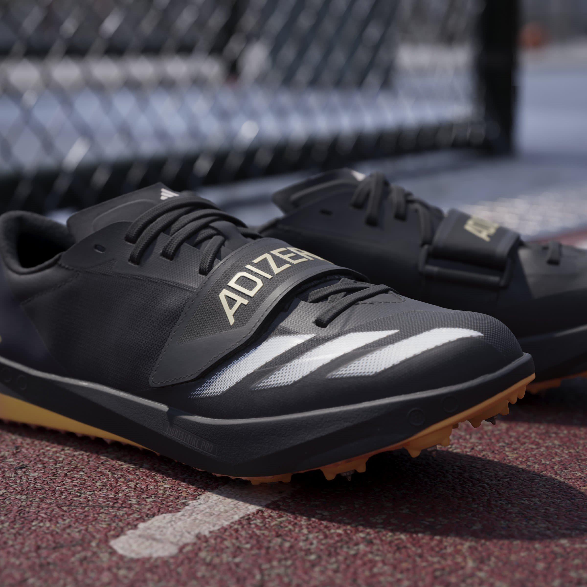 Blk/Met/Sprk - adidas - Adizero TJ/PV Track and Field Shoes Mens - 16