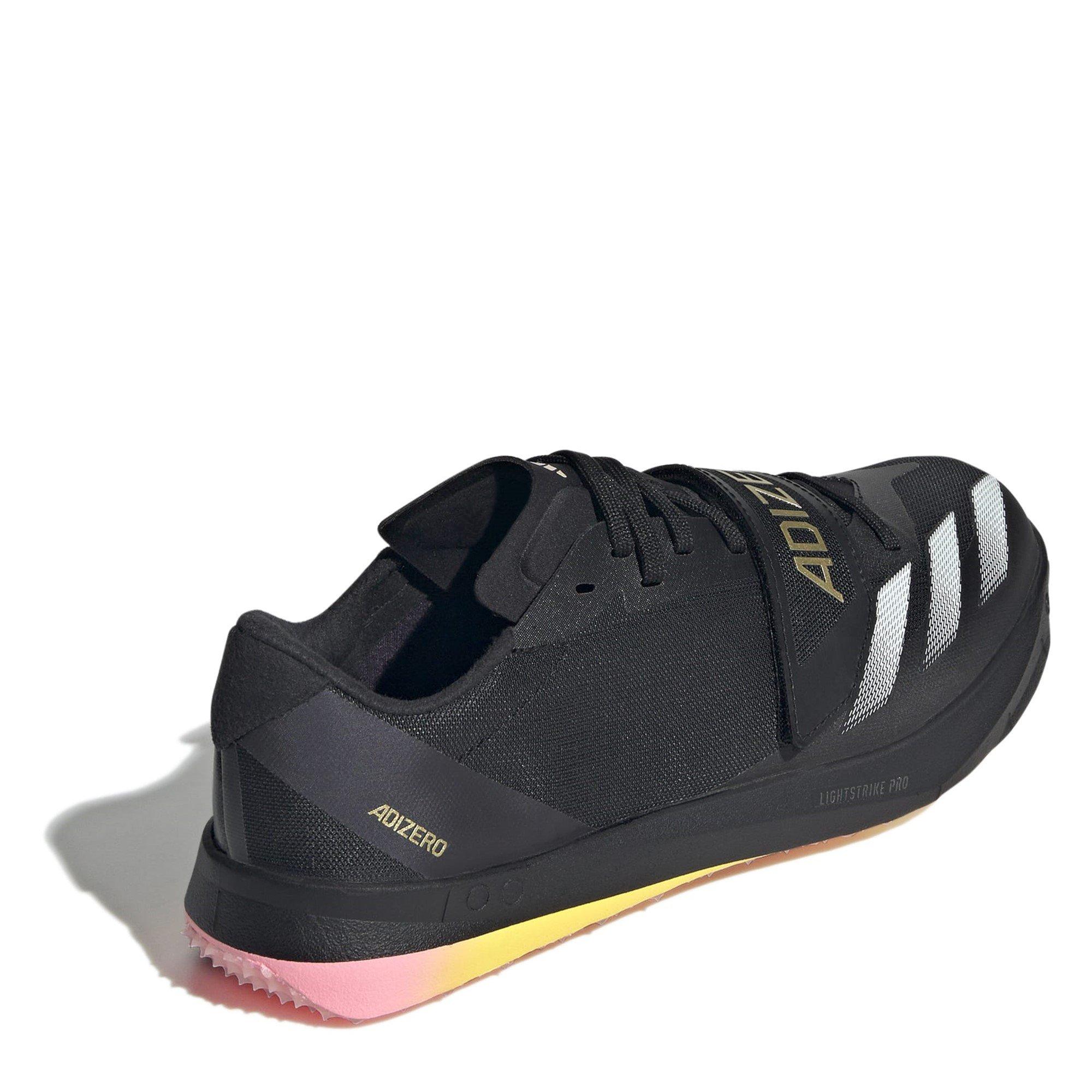 Blk/Met/Sprk - adidas - Adizero TJ/PV Track and Field Shoes Mens - 4