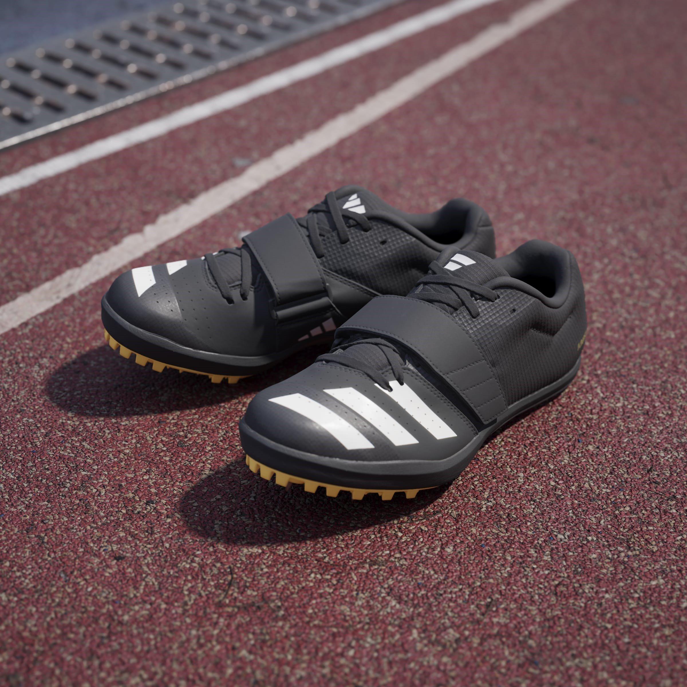 Blk/Met/Sprk - adidas - Jumpstar training shoes Mens - 13